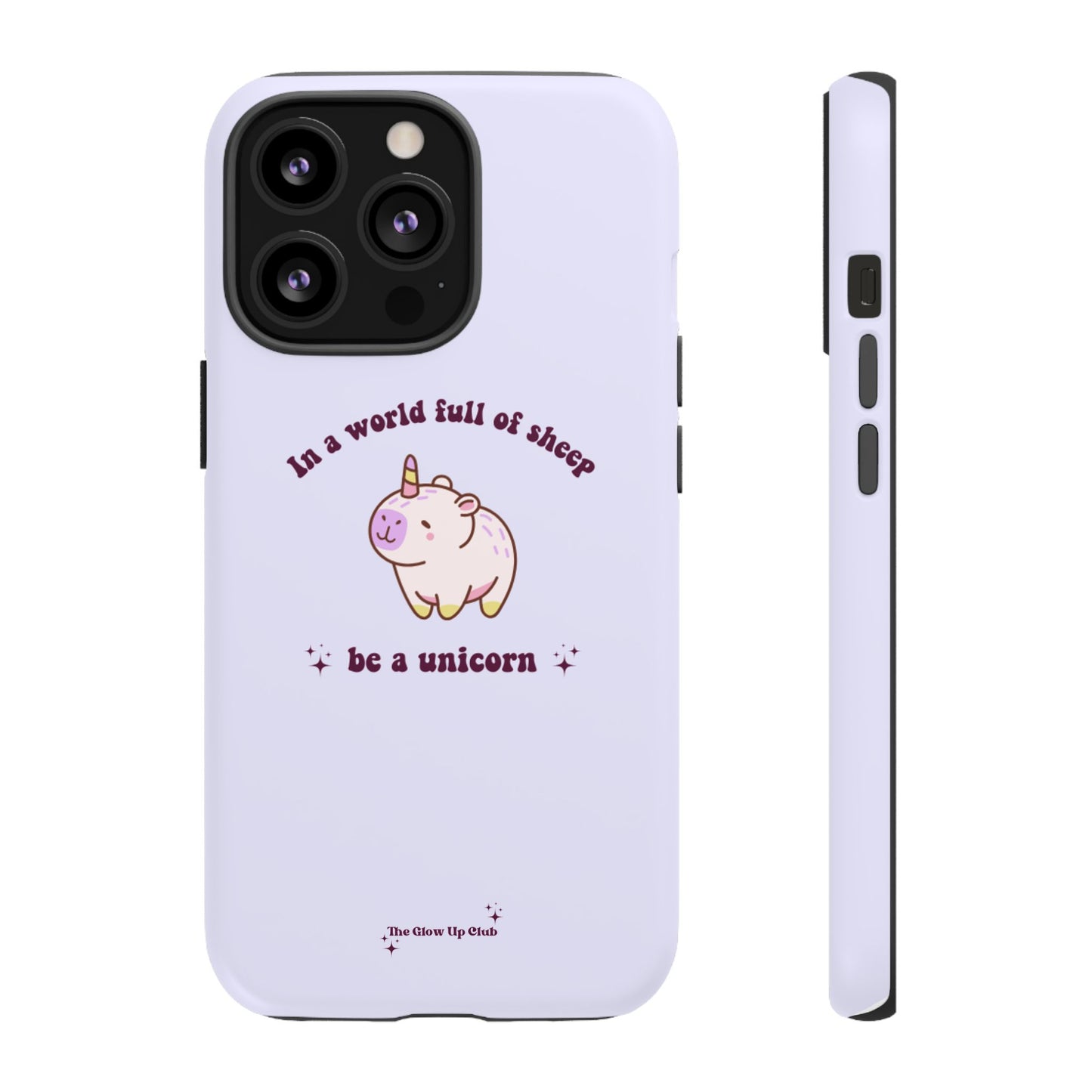 In a world full of sheep purple - tough case