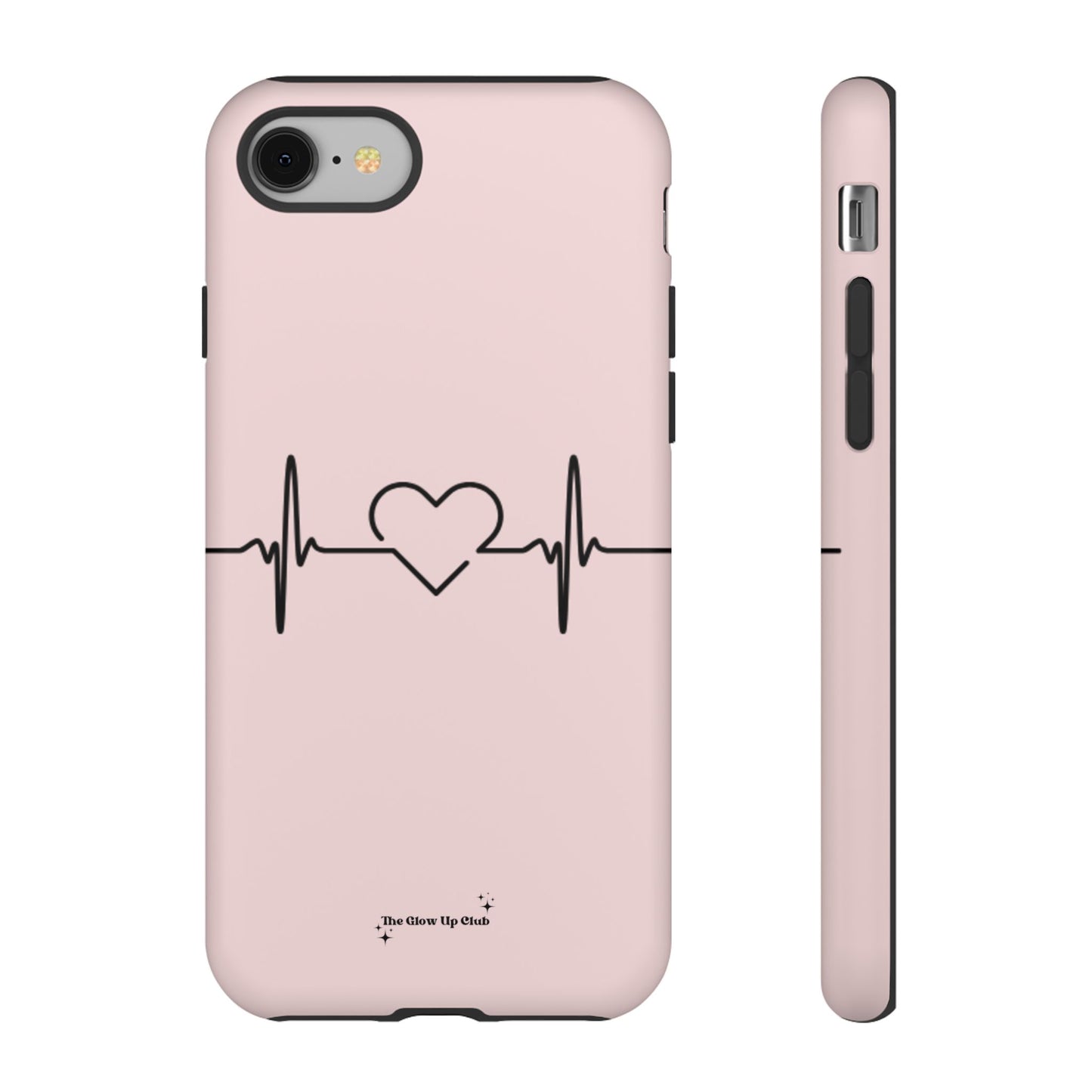 Heart line black - tough case
