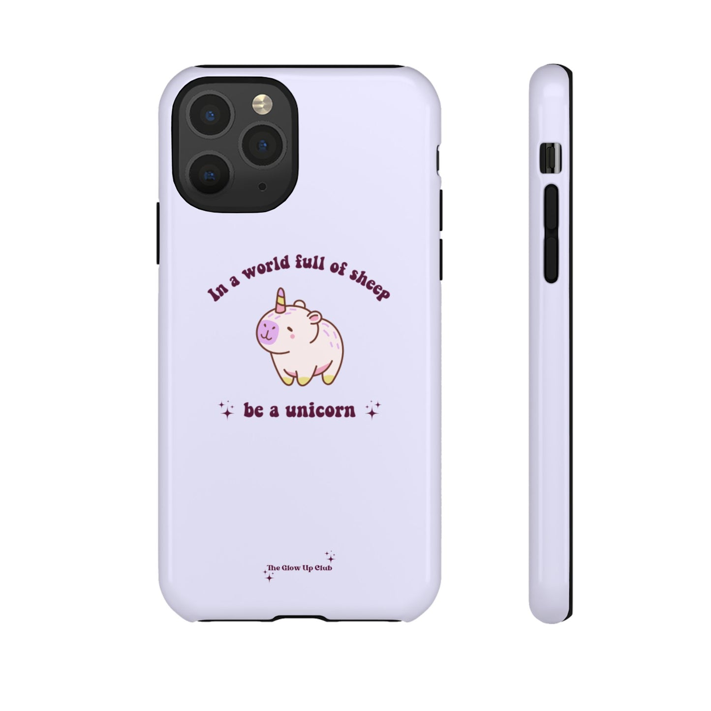 In a world full of sheep purple - tough case