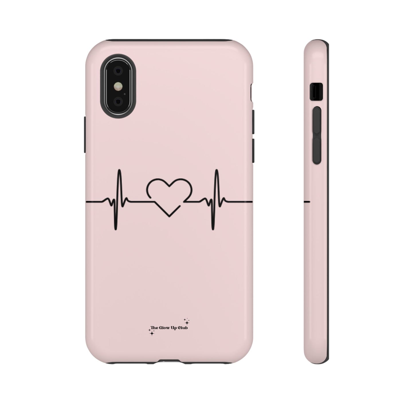 Heart line black - tough case