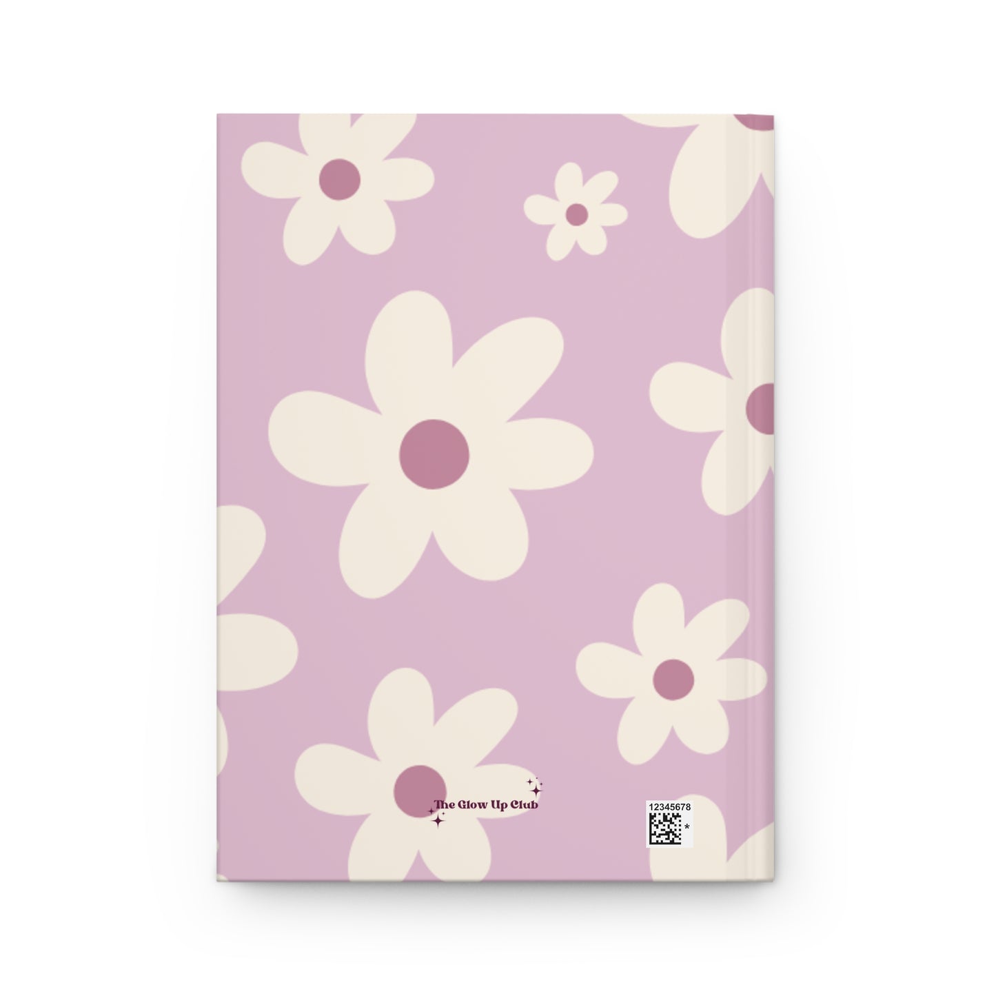 Floral pattern purple Journal