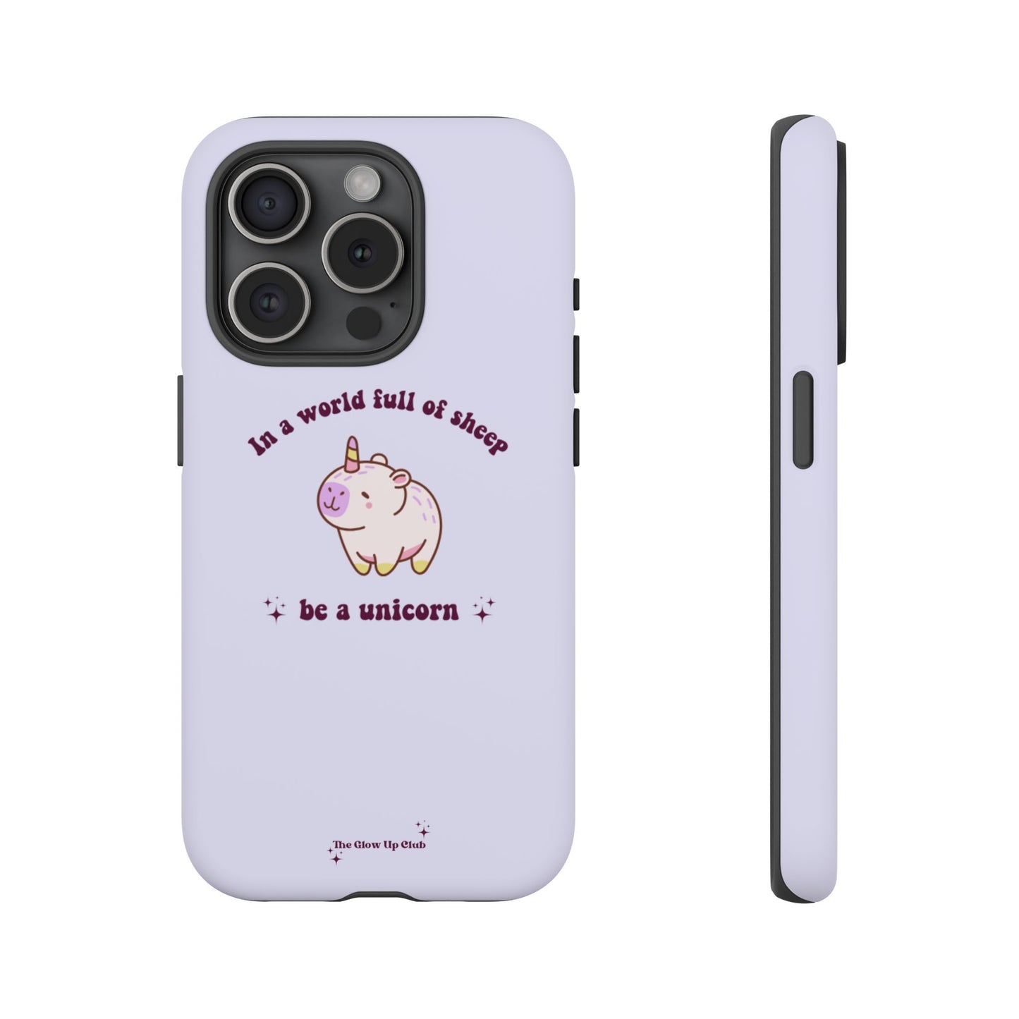 In a world full of sheep purple - tough case
