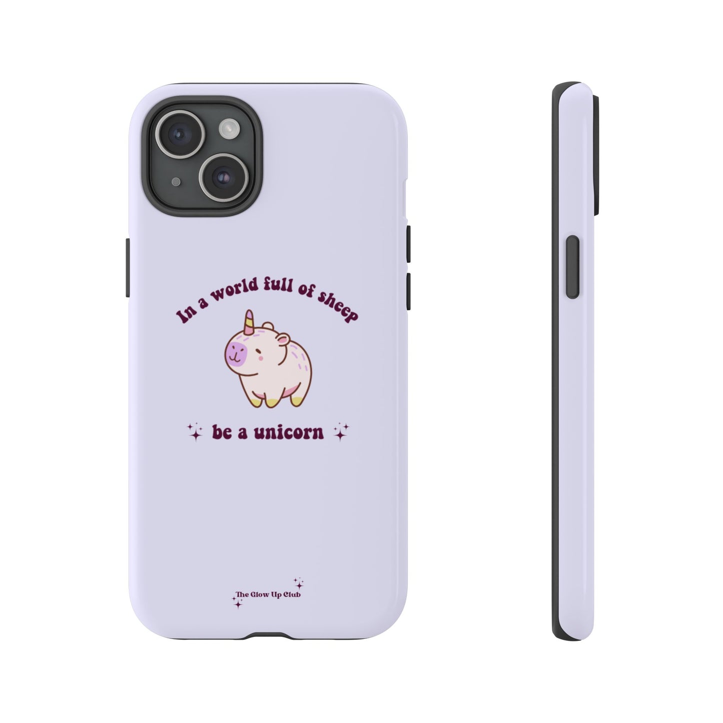 In a world full of sheep purple - tough case