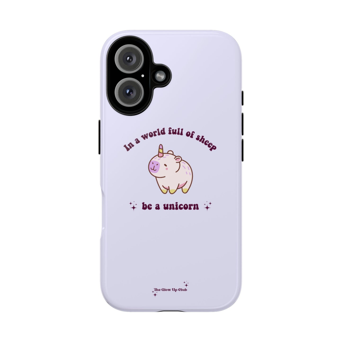 In a world full of sheep purple - tough case