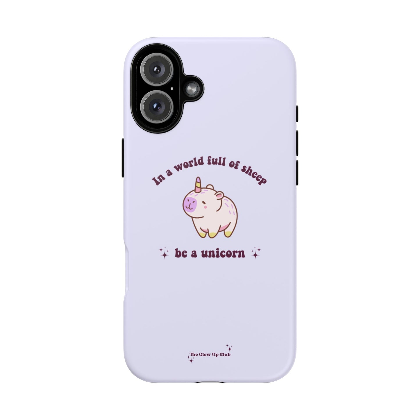 In a world full of sheep purple - tough case