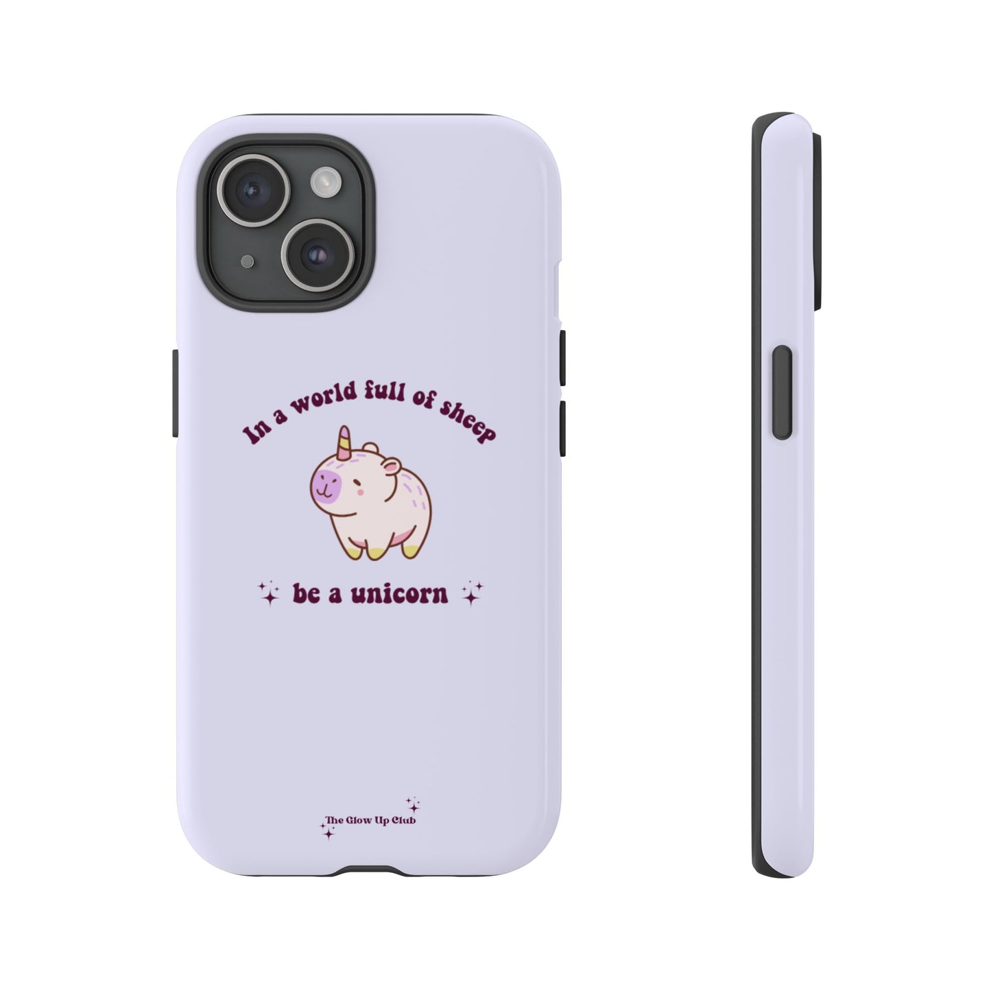 In a world full of sheep purple - tough case