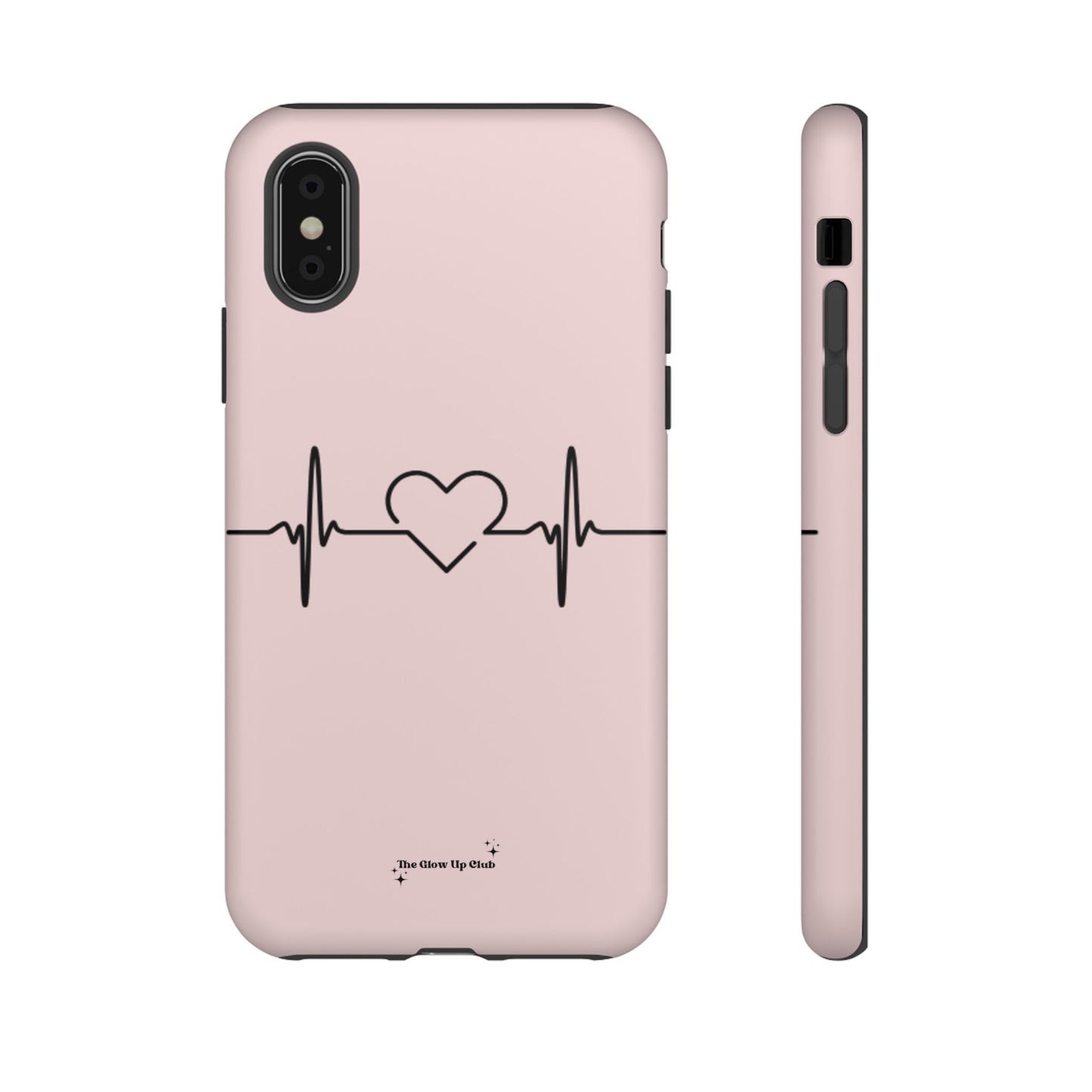 Heart line black - tough case