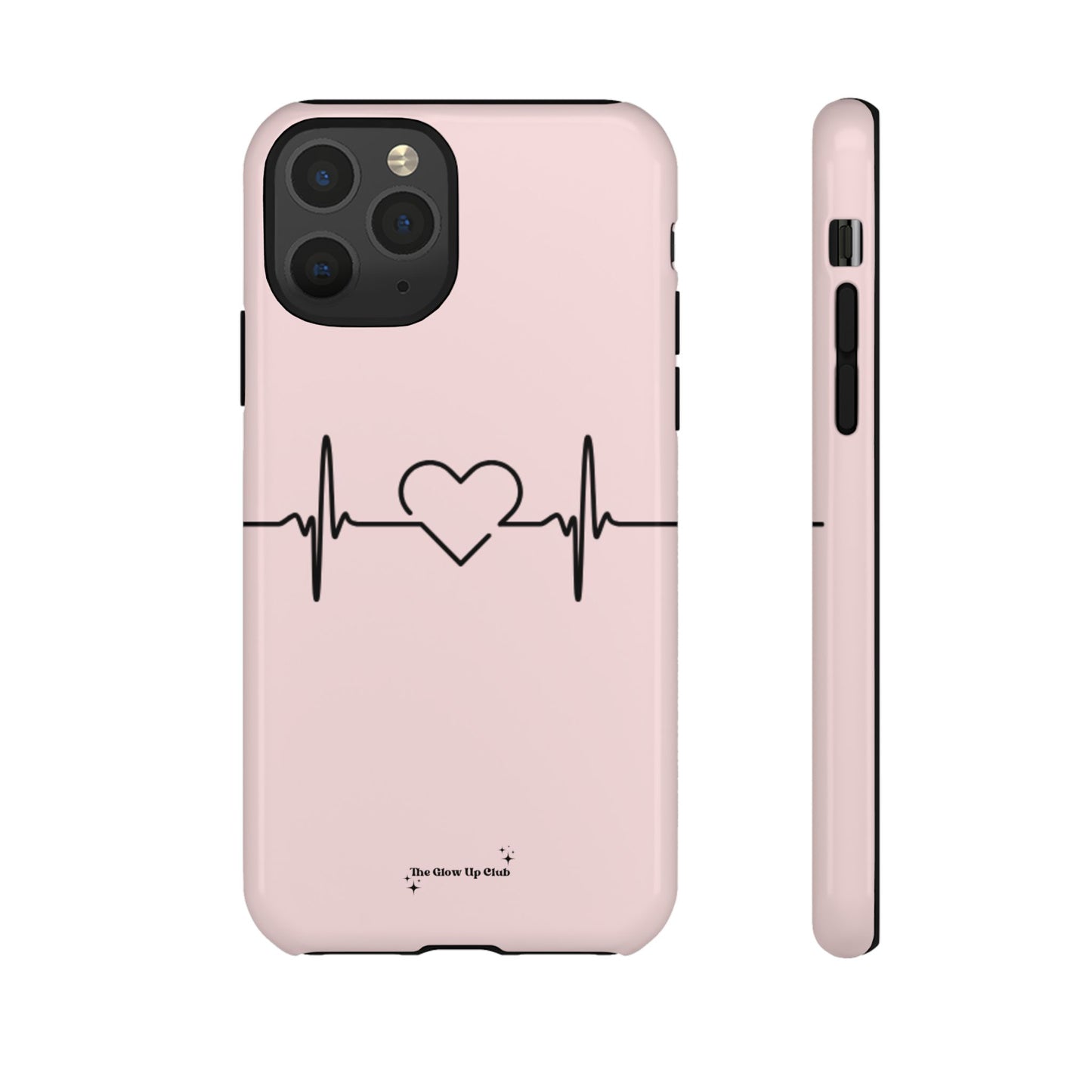 Heart line black - tough case