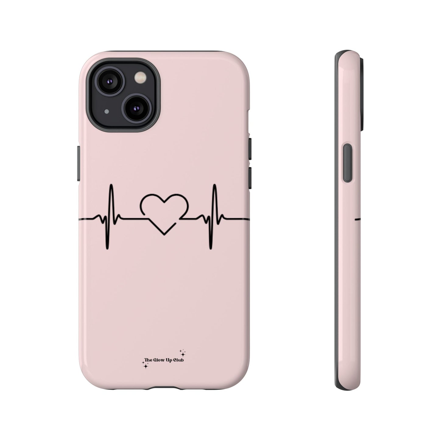 Heart line black - tough case