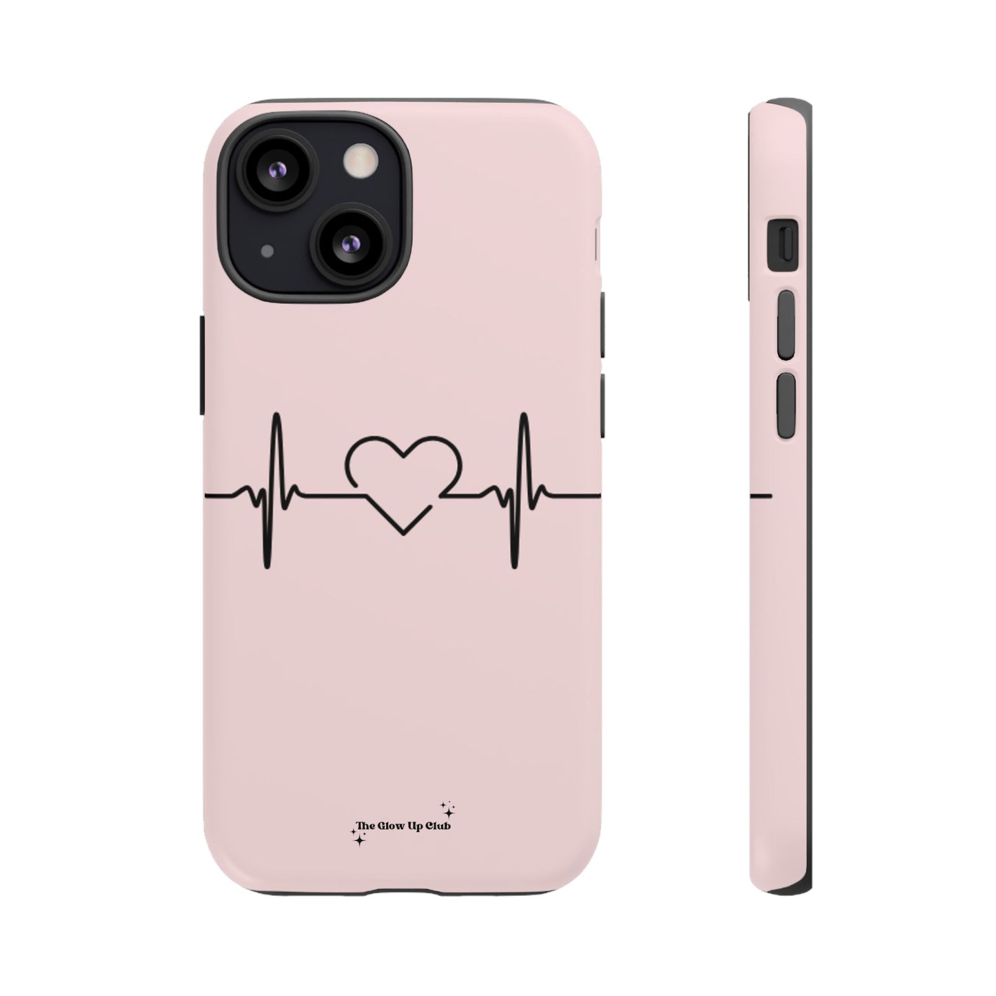 Heart line black - tough case