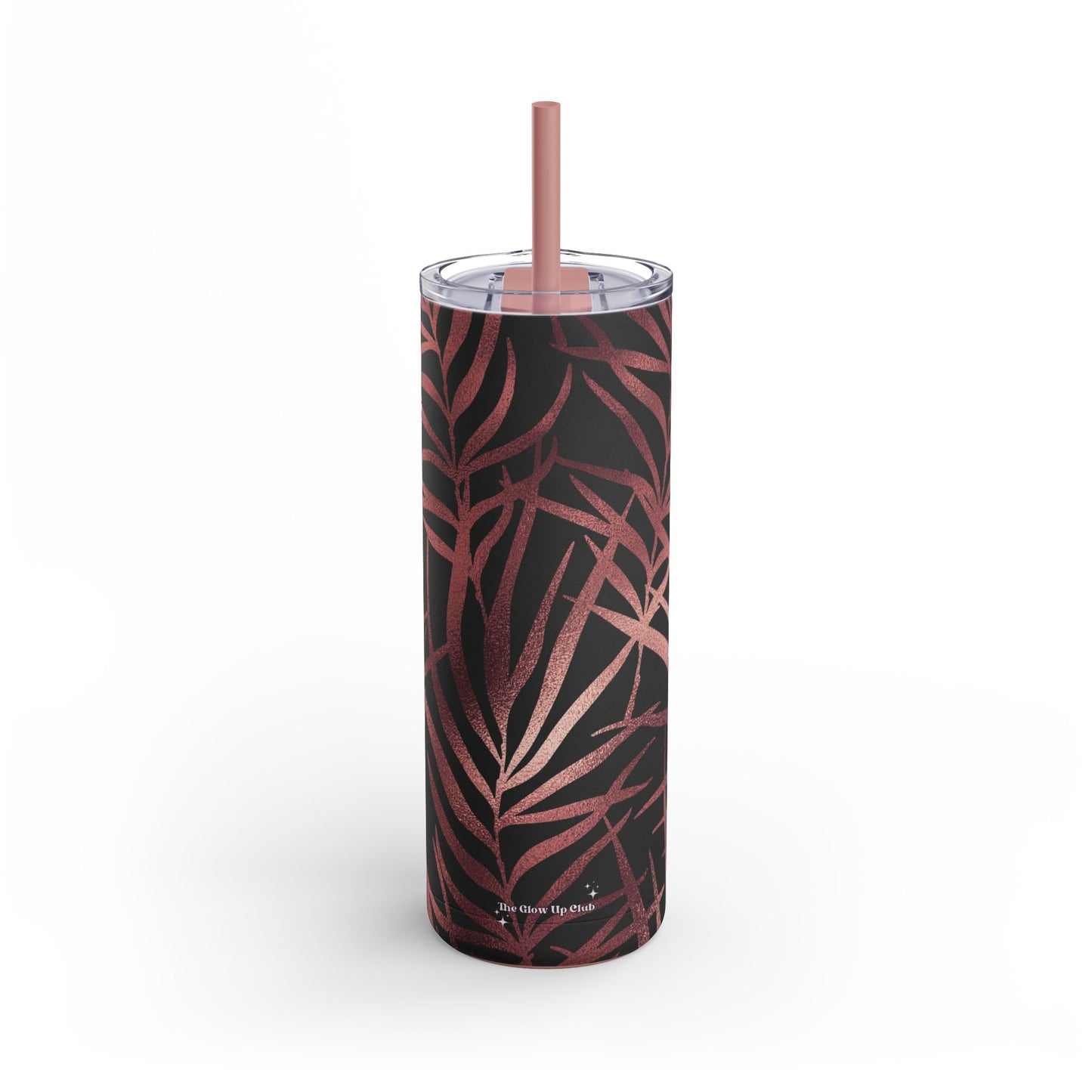 Rose gold leaves Tumbler, 20oz