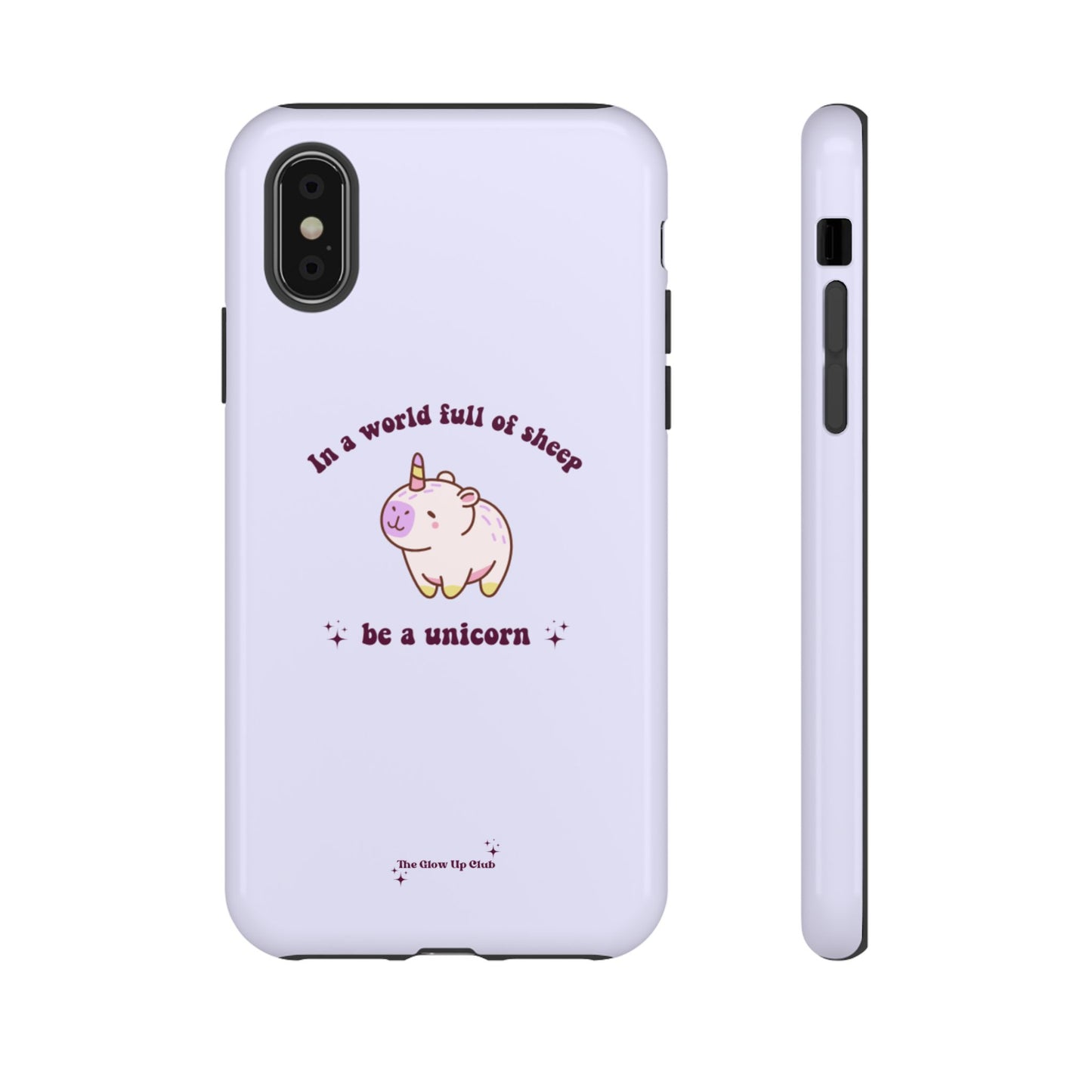 In a world full of sheep purple - tough case