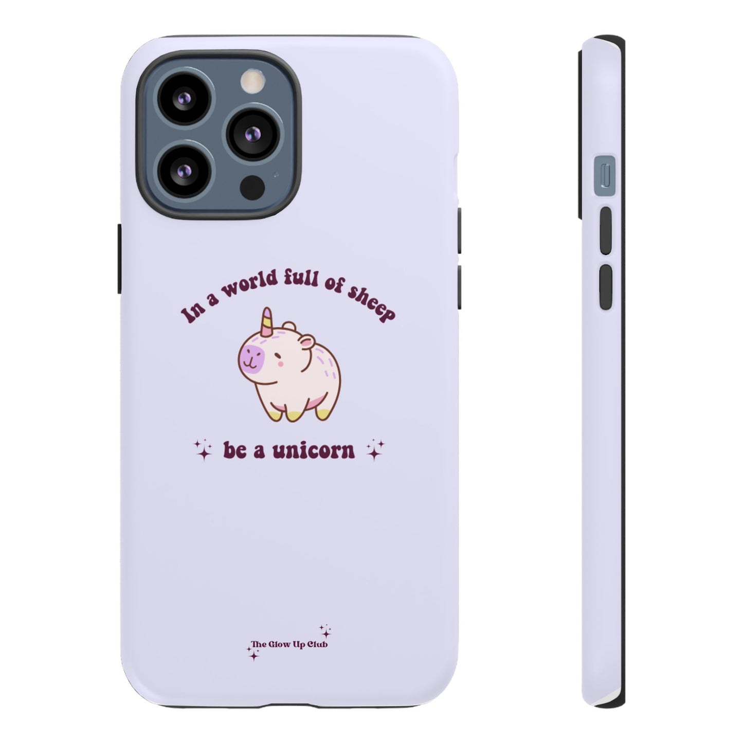 In a world full of sheep purple - tough case