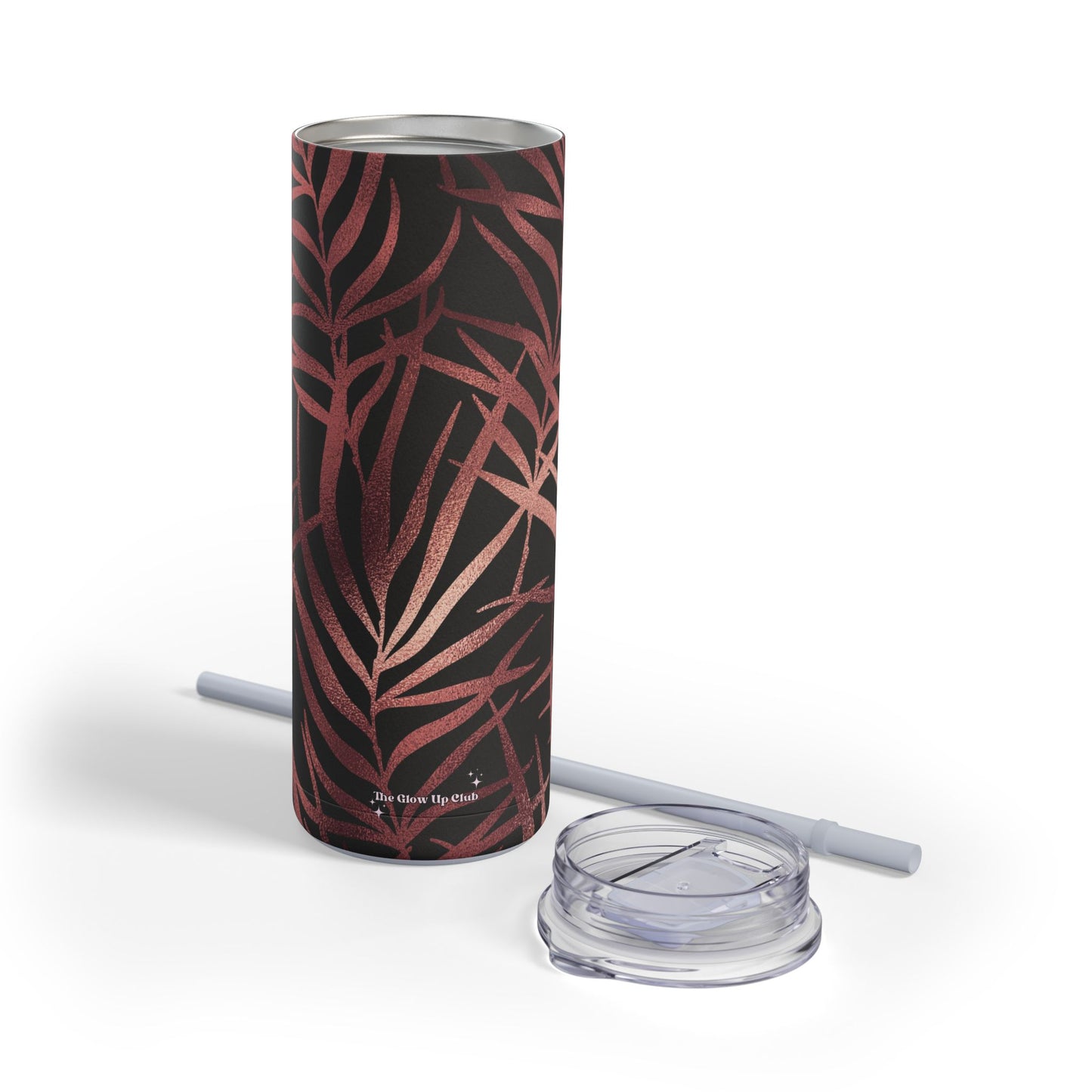 Rose gold leaves Tumbler, 20oz