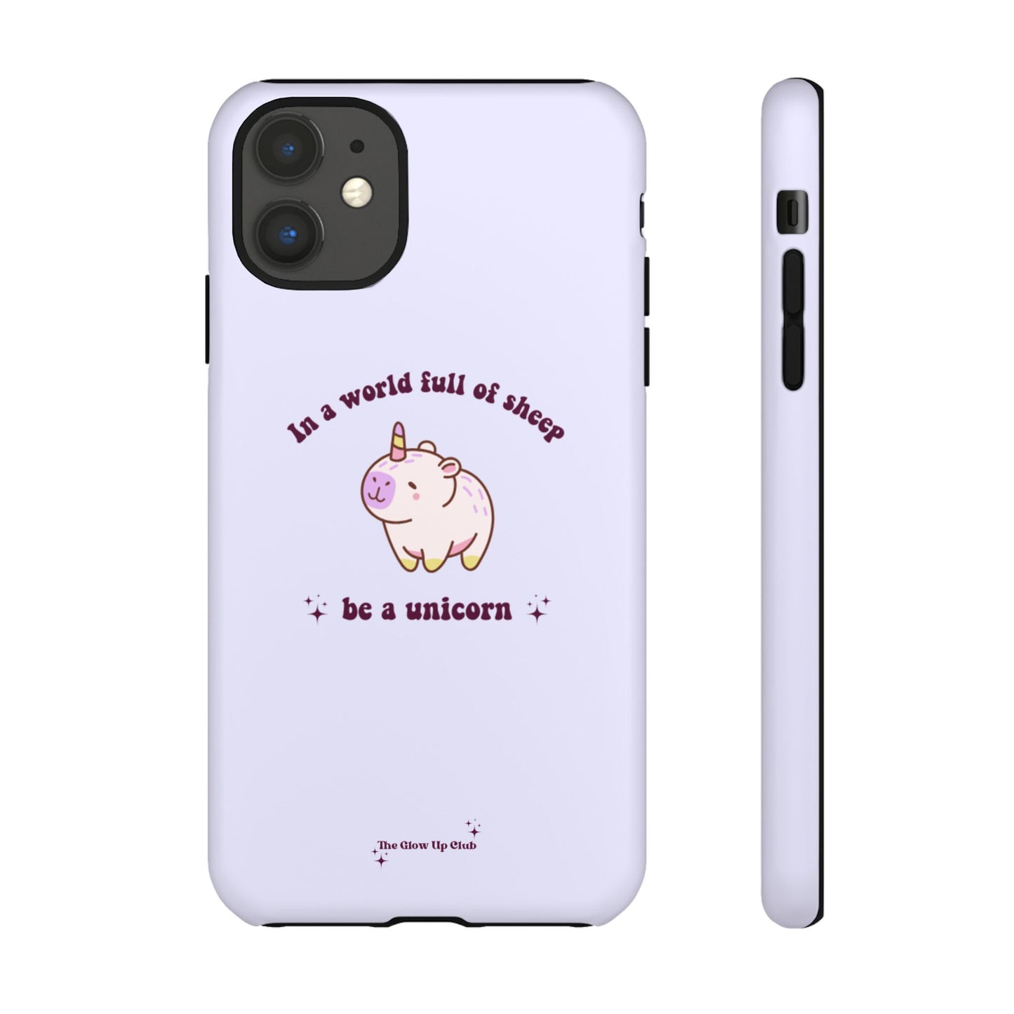 In a world full of sheep purple - tough case