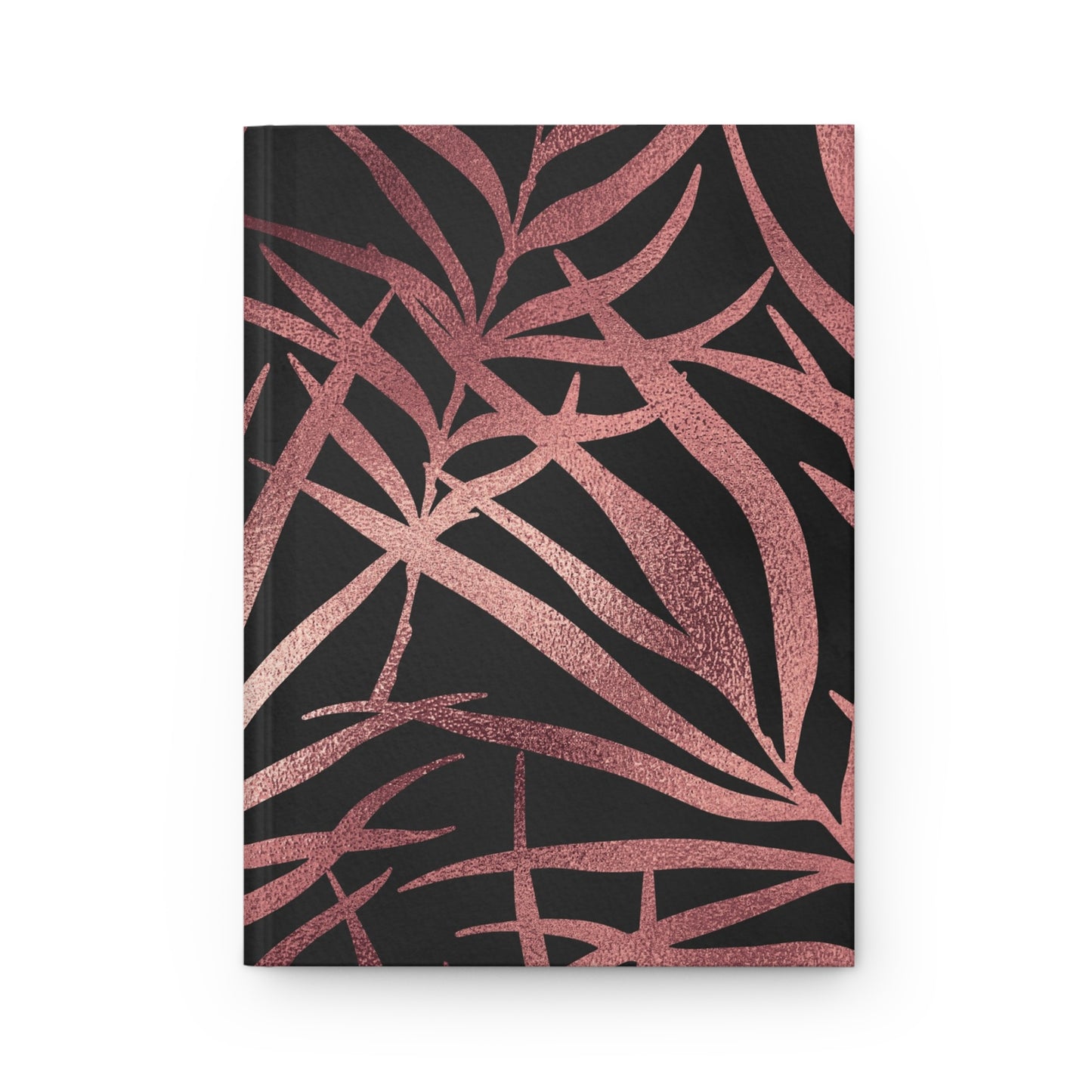 Rose gold leaves Journal