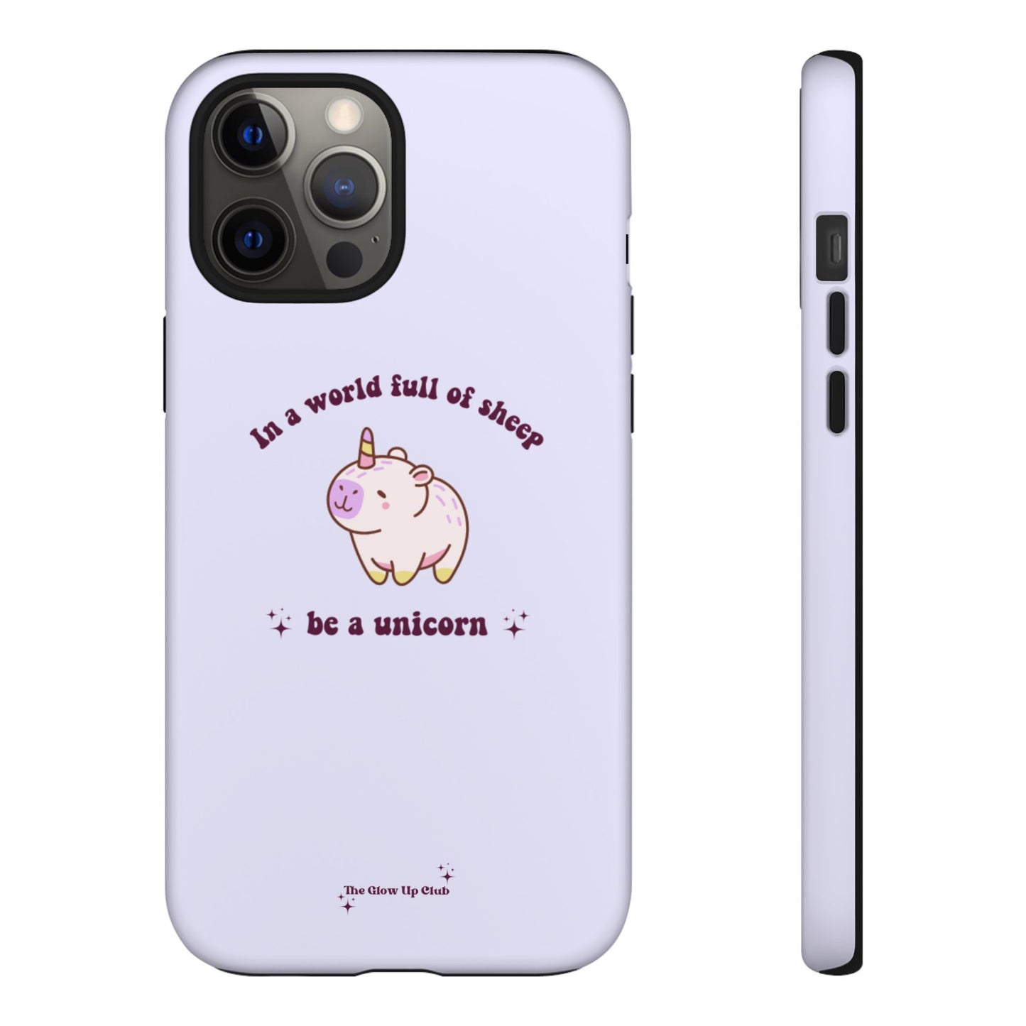 In a world full of sheep purple - tough case