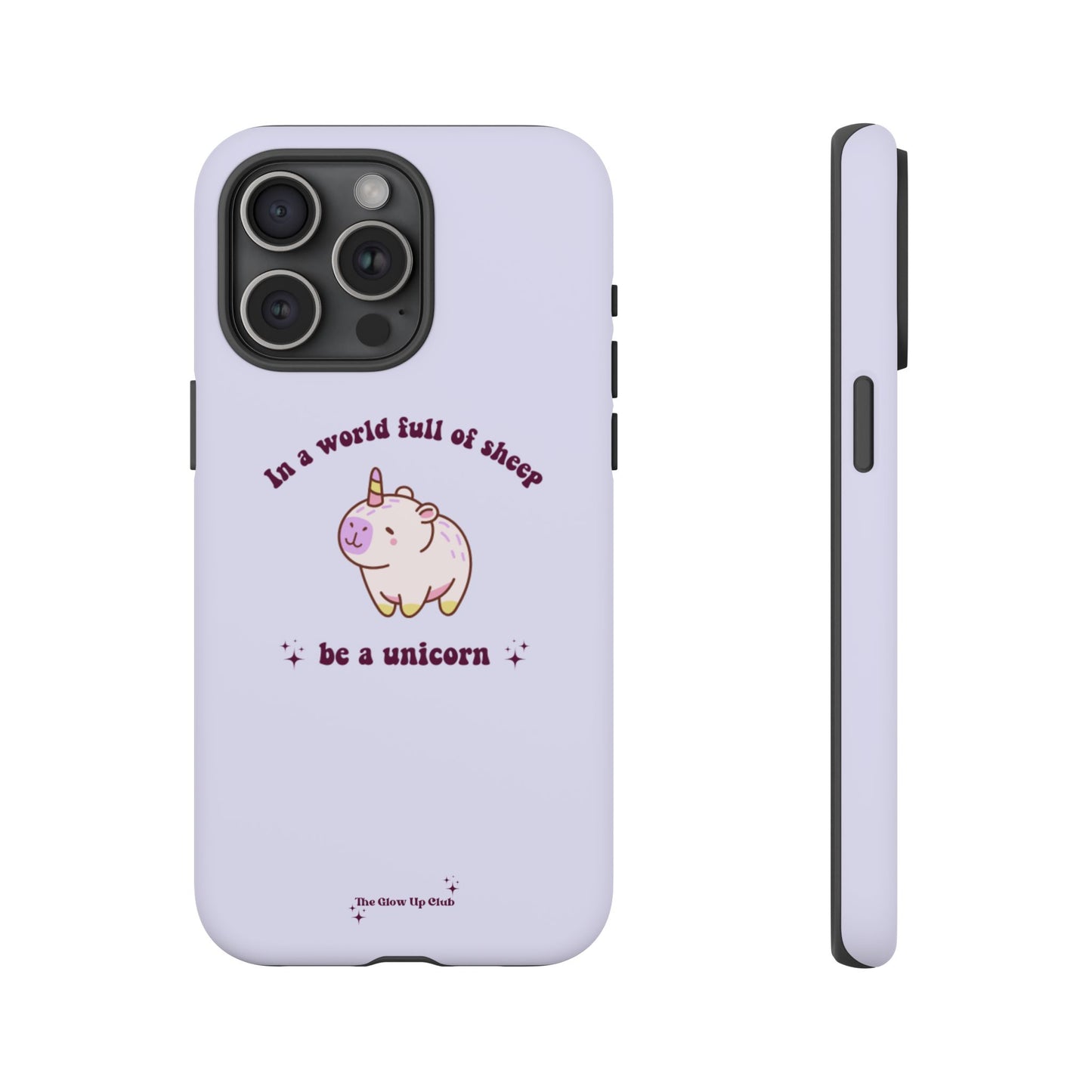 In a world full of sheep purple - tough case