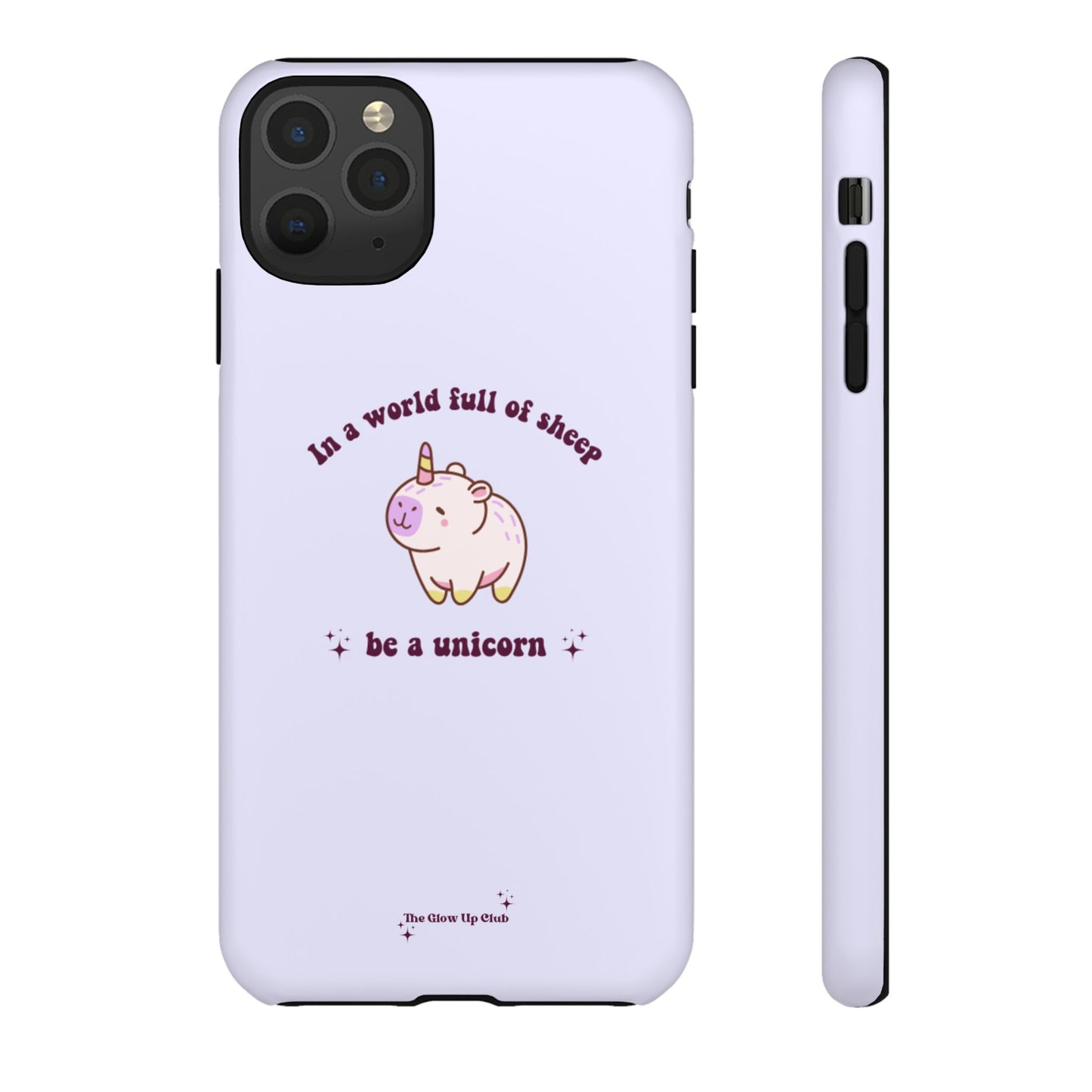In a world full of sheep purple - tough case