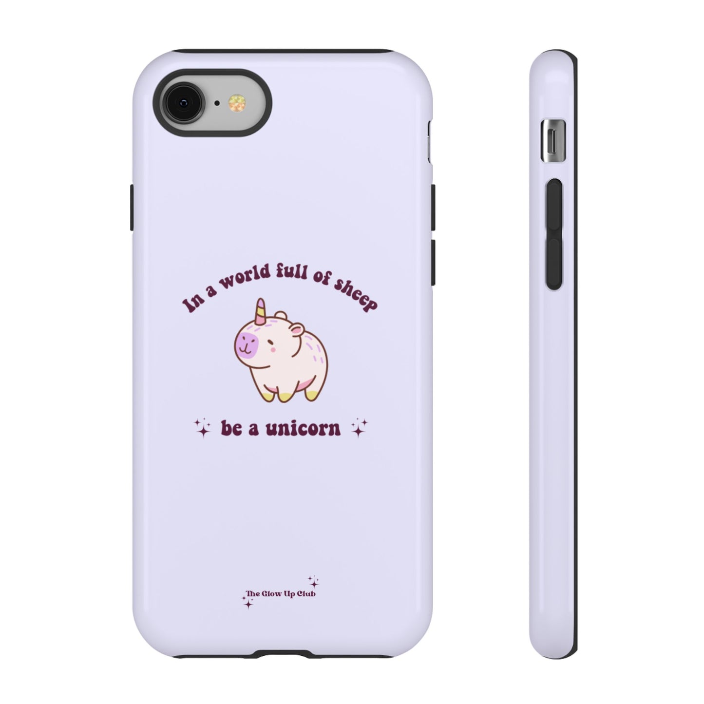 In a world full of sheep purple - tough case