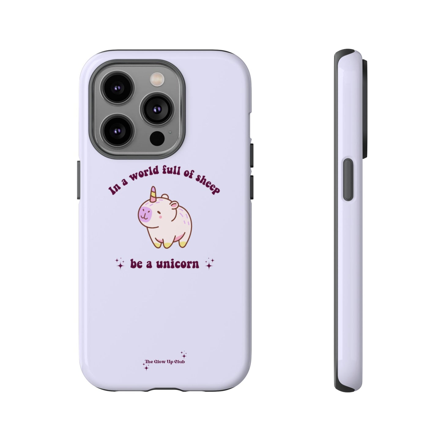 In a world full of sheep purple - tough case