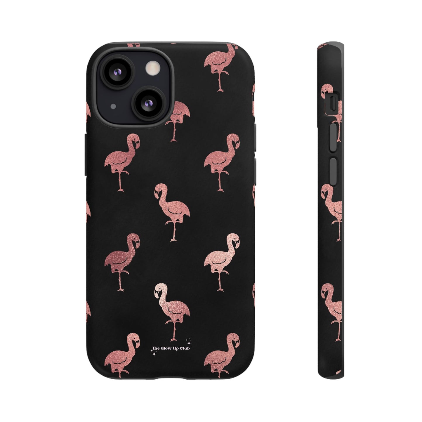 Rose gold flamingos - tough case