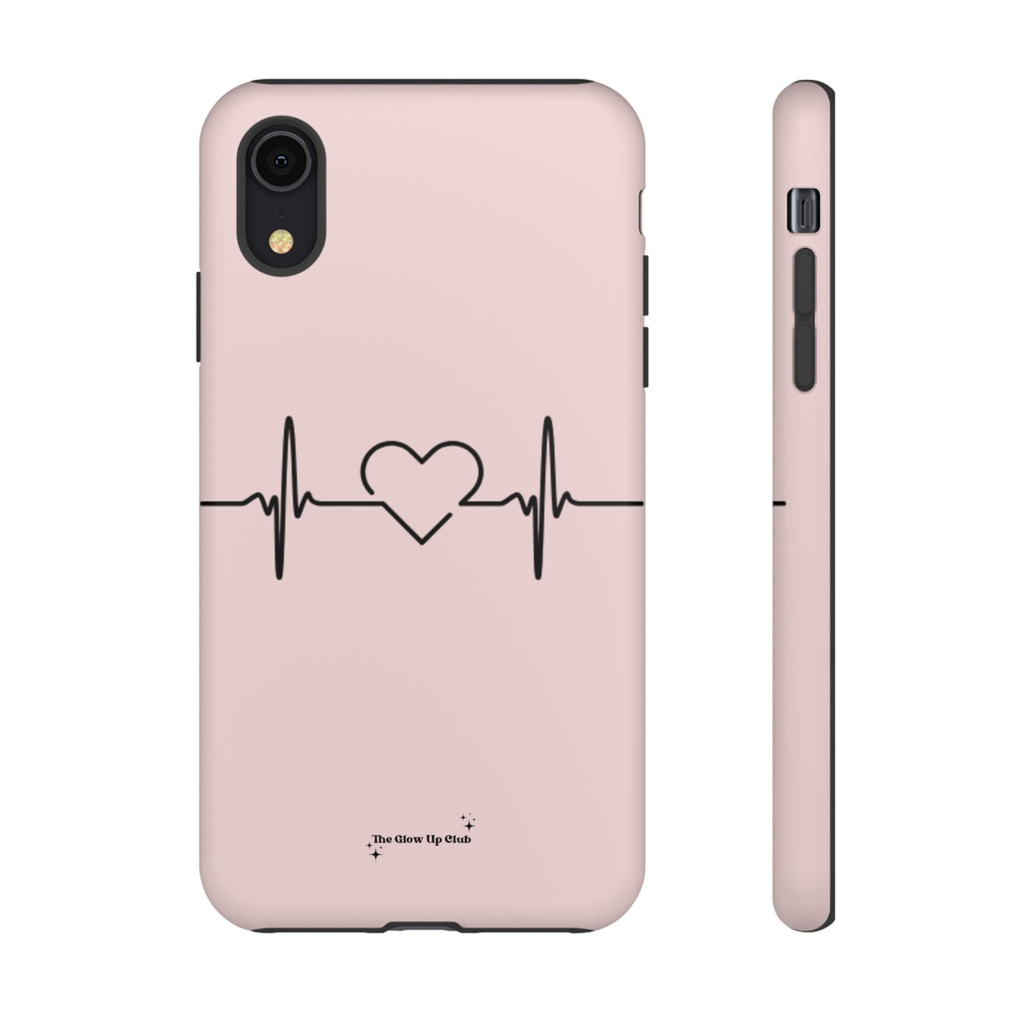 Heart line black - tough case
