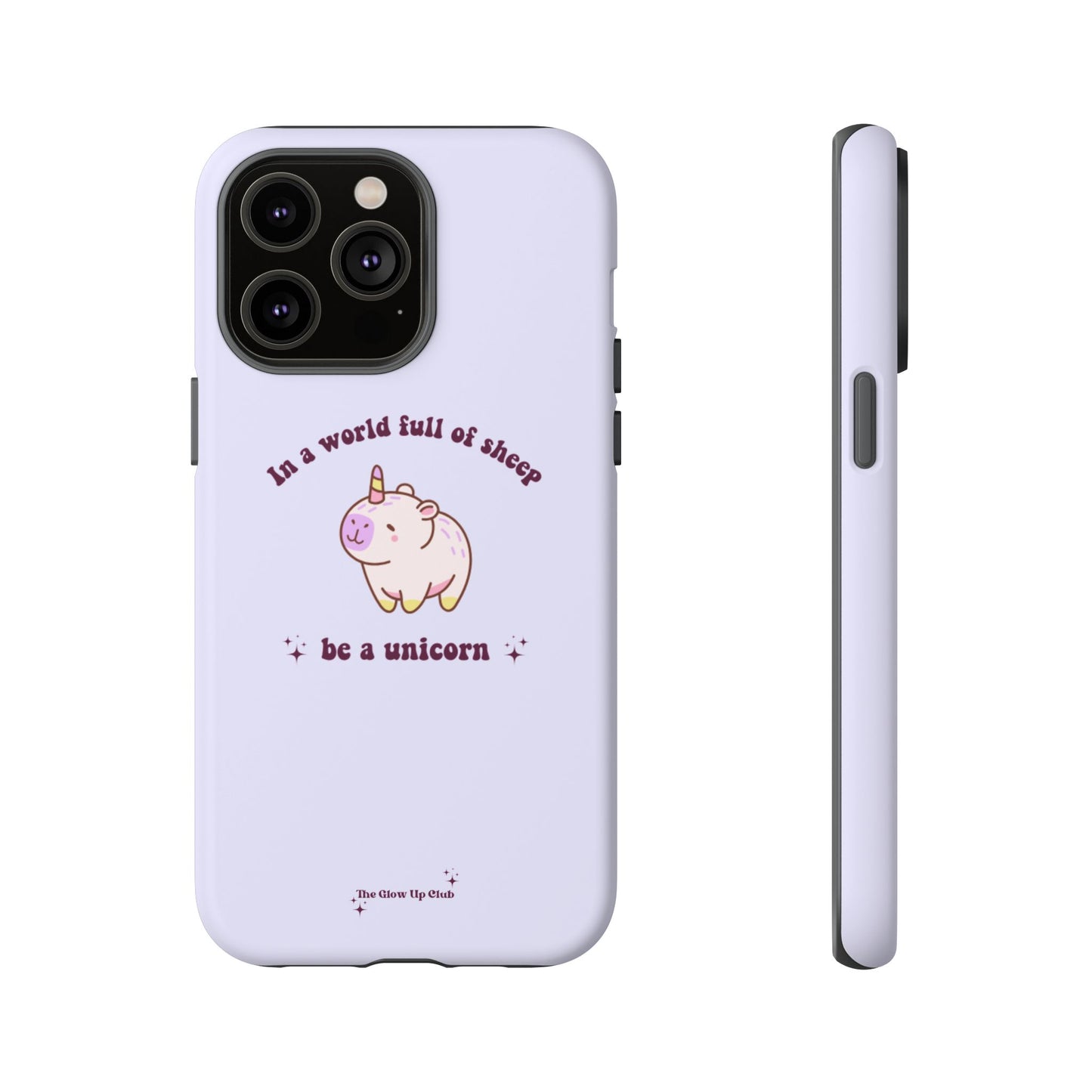 In a world full of sheep purple - tough case
