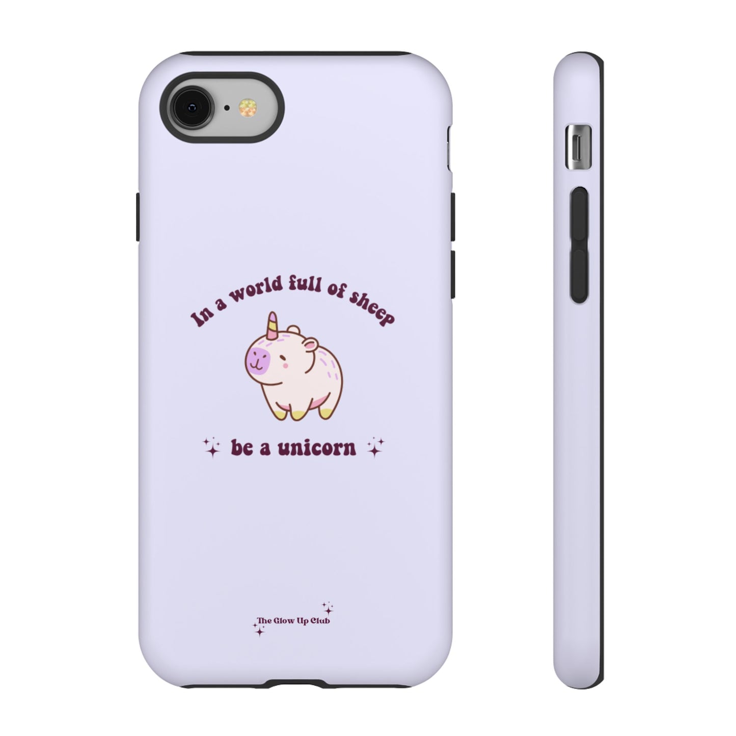 In a world full of sheep purple - tough case