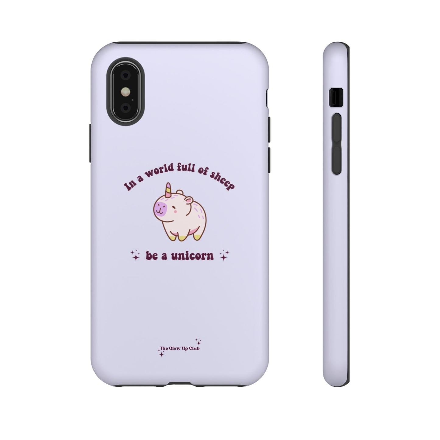 In a world full of sheep purple - tough case