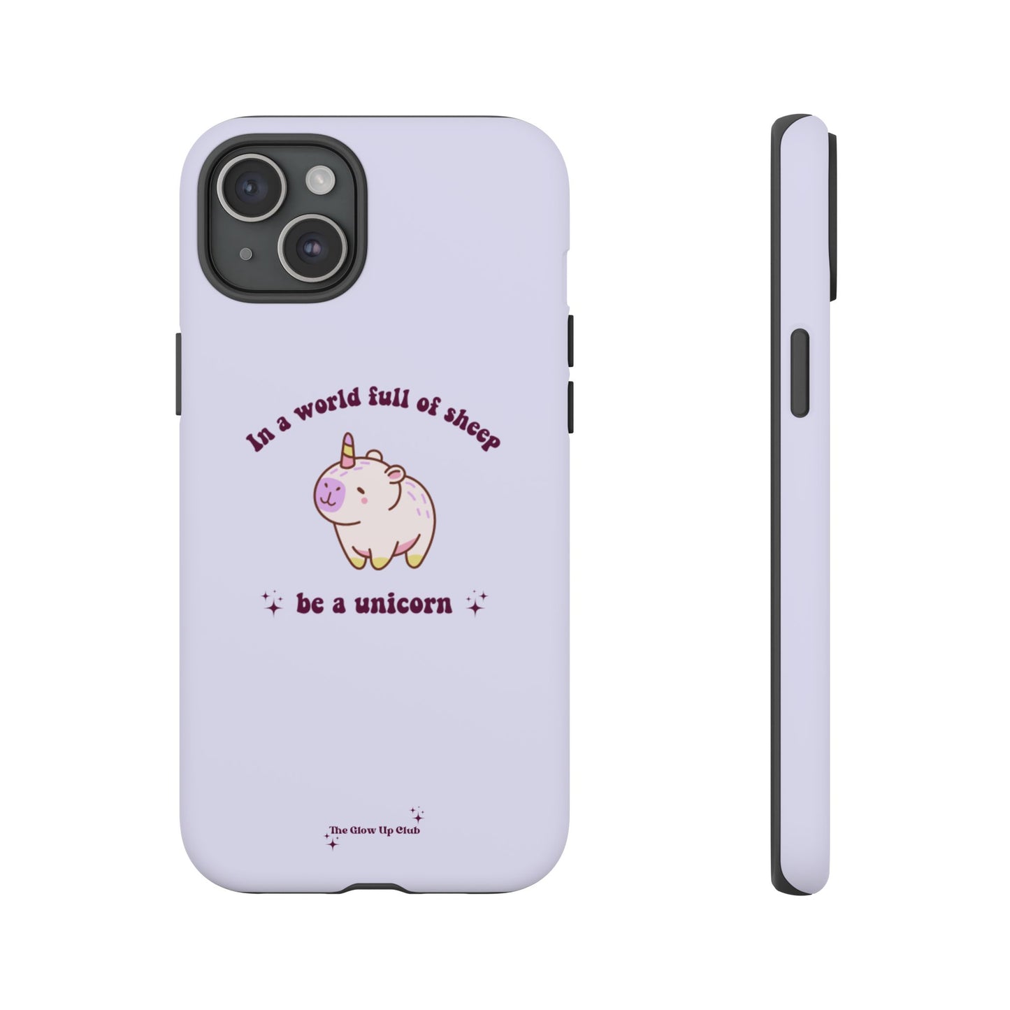 In a world full of sheep purple - tough case