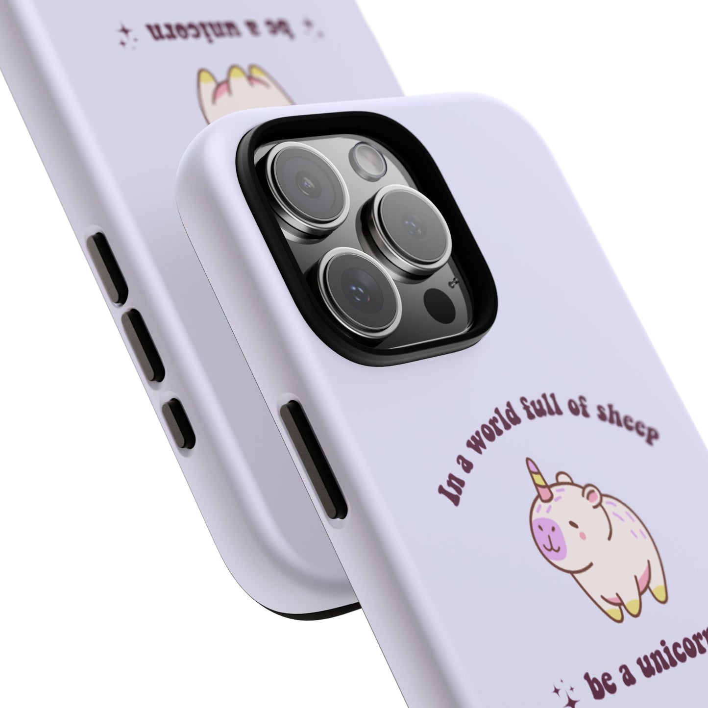 In a world full of sheep purple - tough case