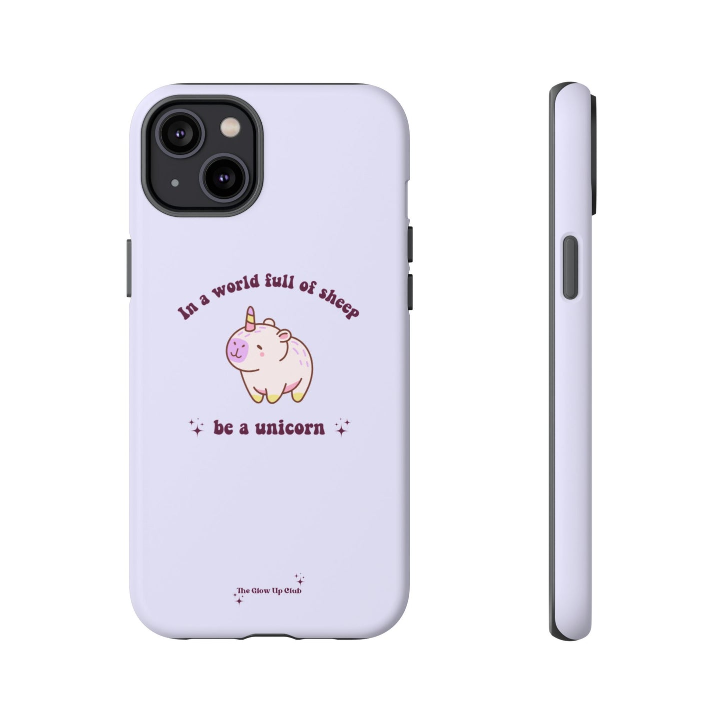 In a world full of sheep purple - tough case