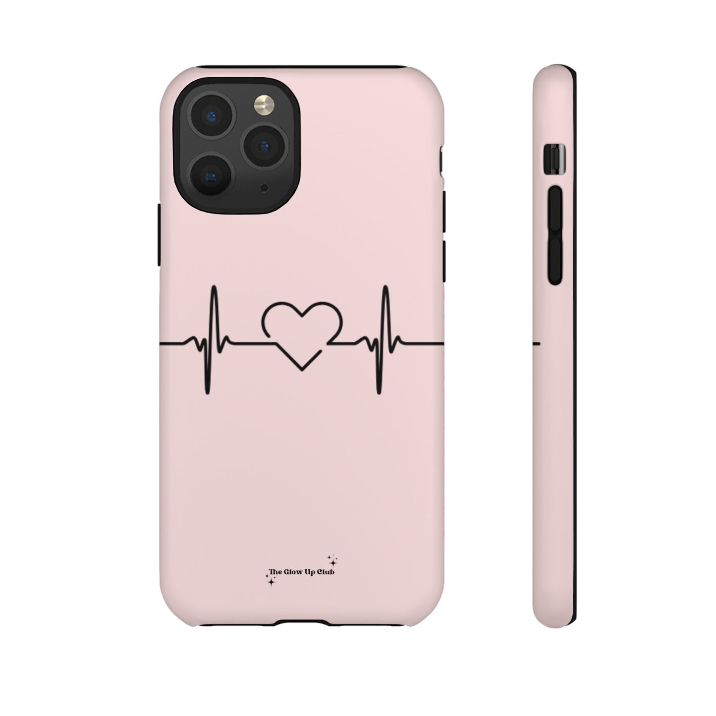 Heart line black - tough case