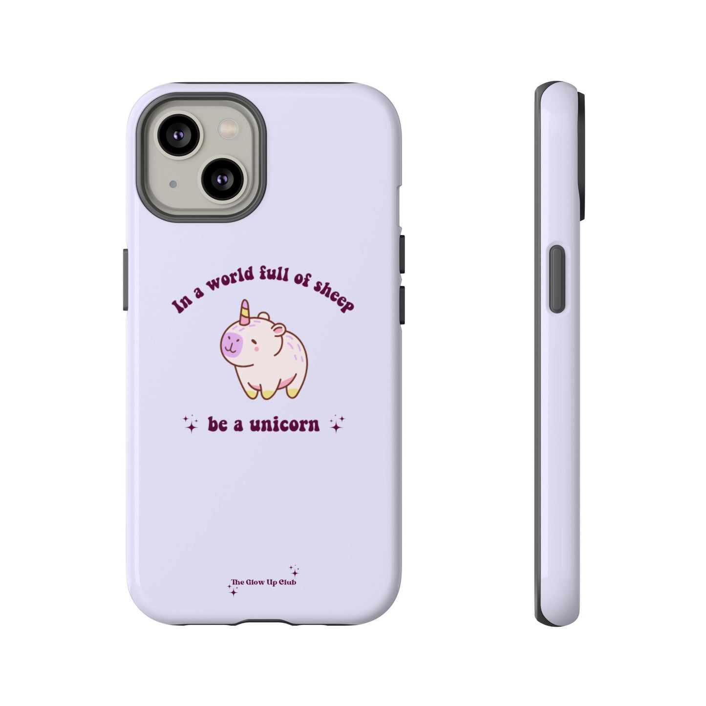 In a world full of sheep purple - tough case