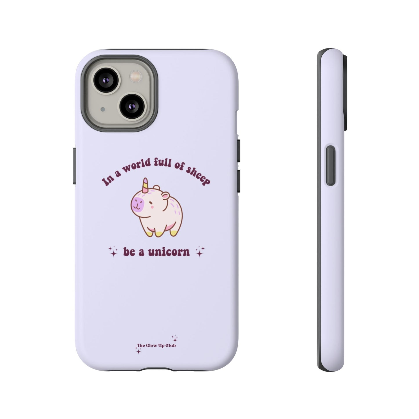 In a world full of sheep purple - tough case