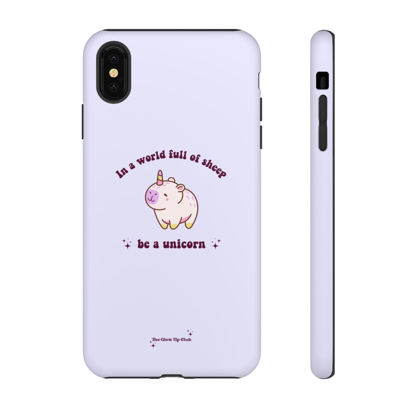 In a world full of sheep purple - tough case