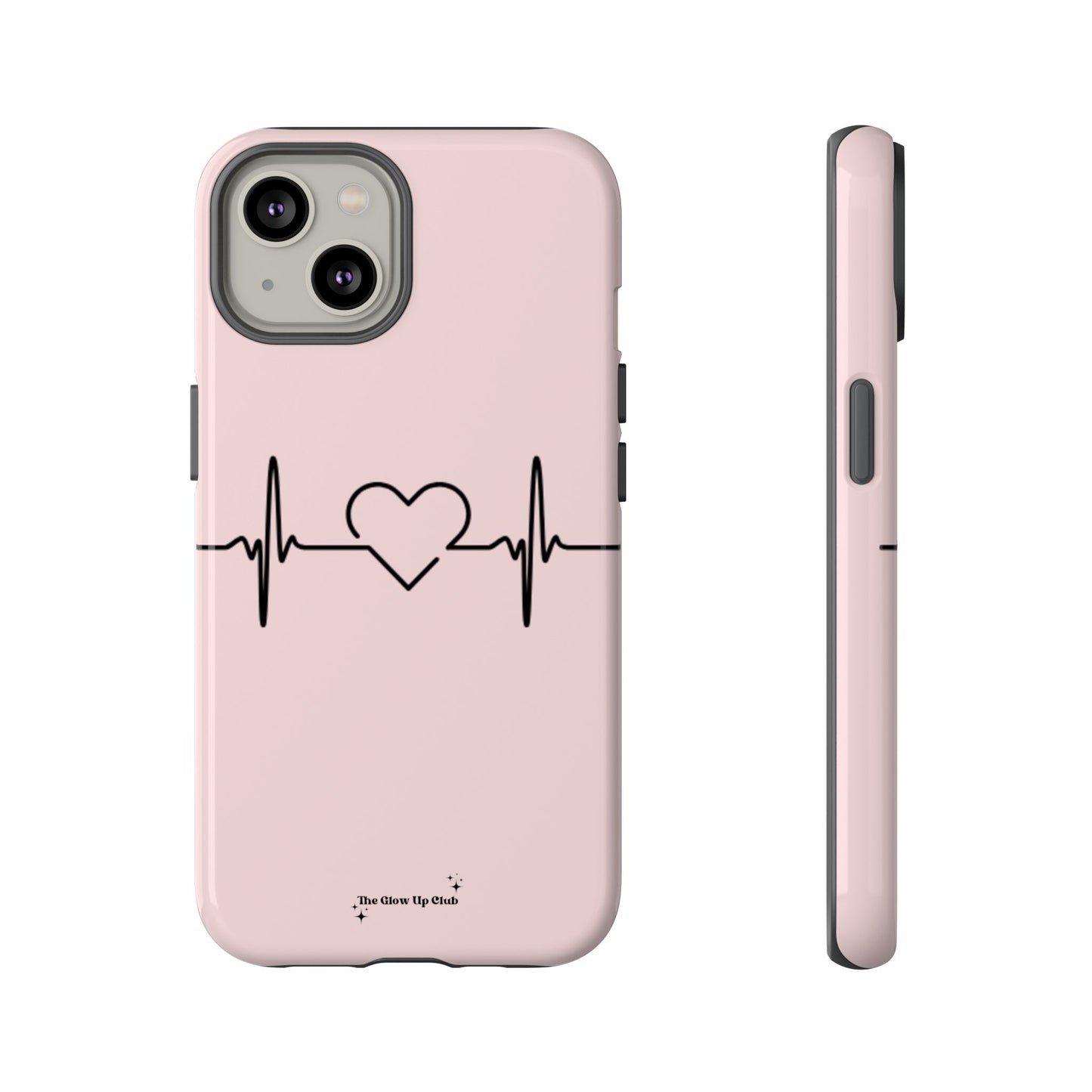 Heart line black - tough case