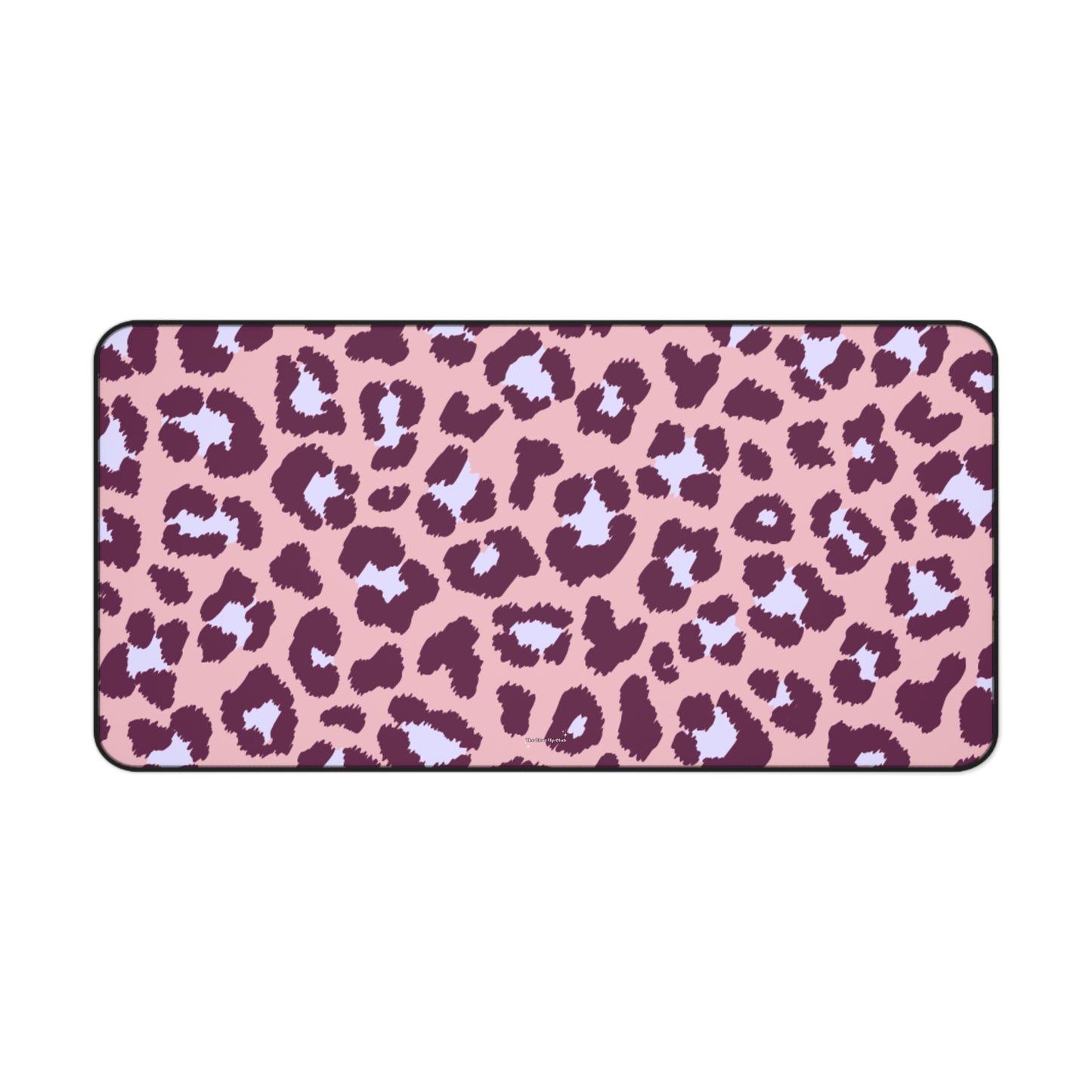 Leopard print purple - Desk Mat