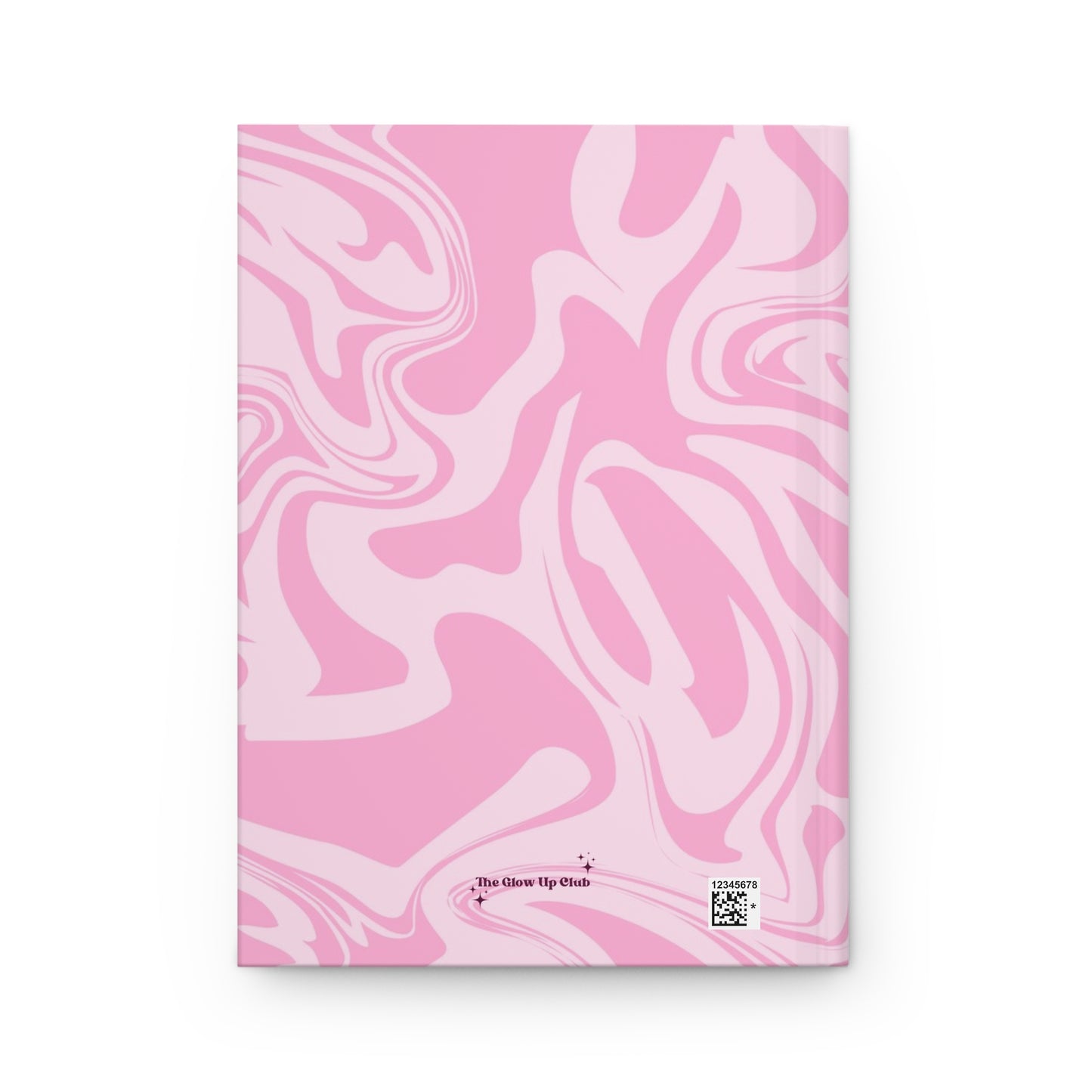 Pink abstract pattern Journal