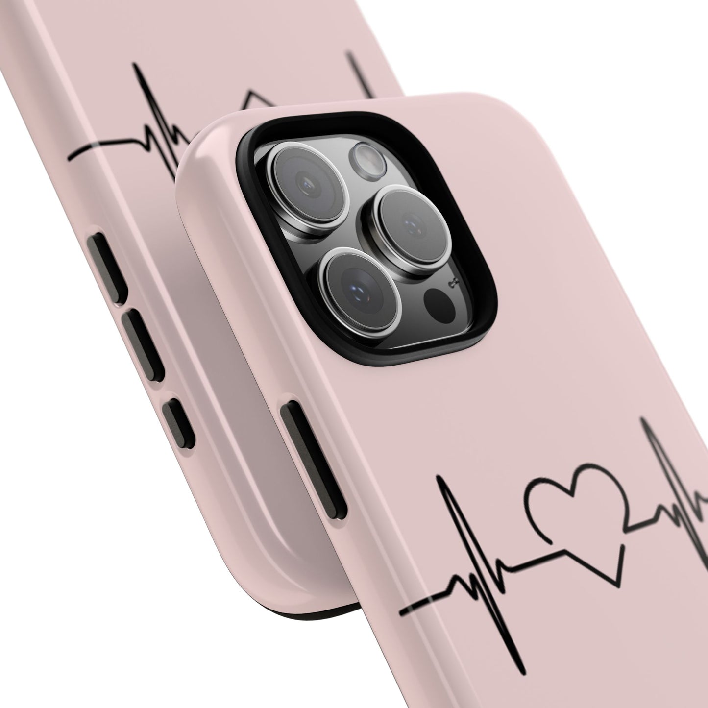 Heart line black - tough case