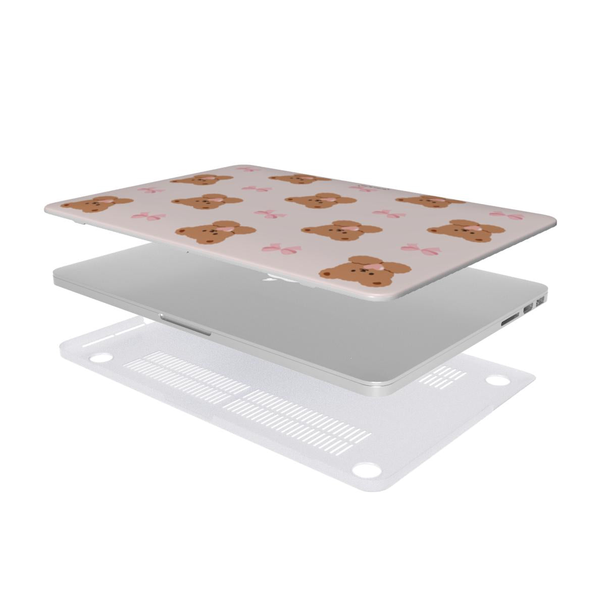 Teddies & ribbons MacBook Case