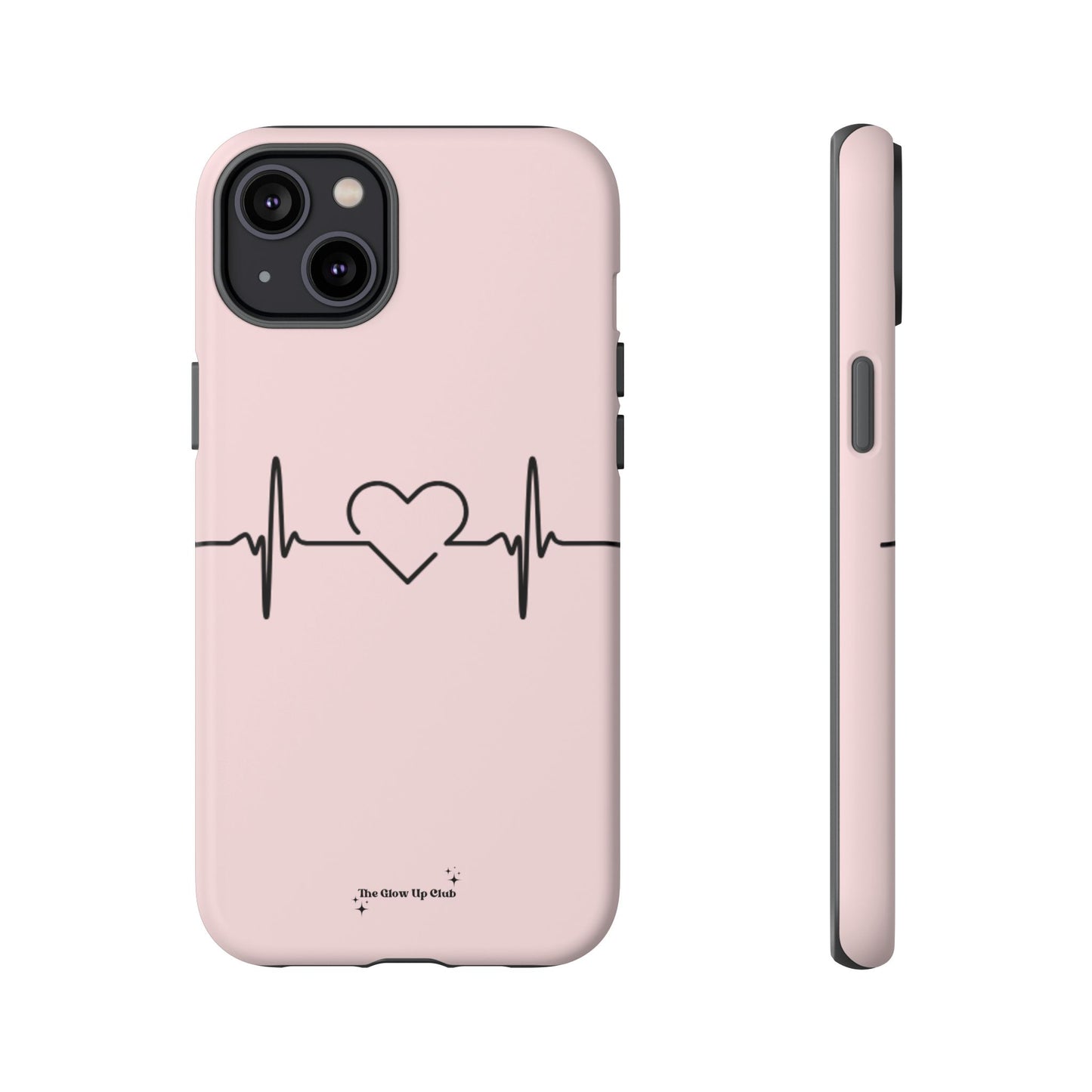 Heart line black - tough case