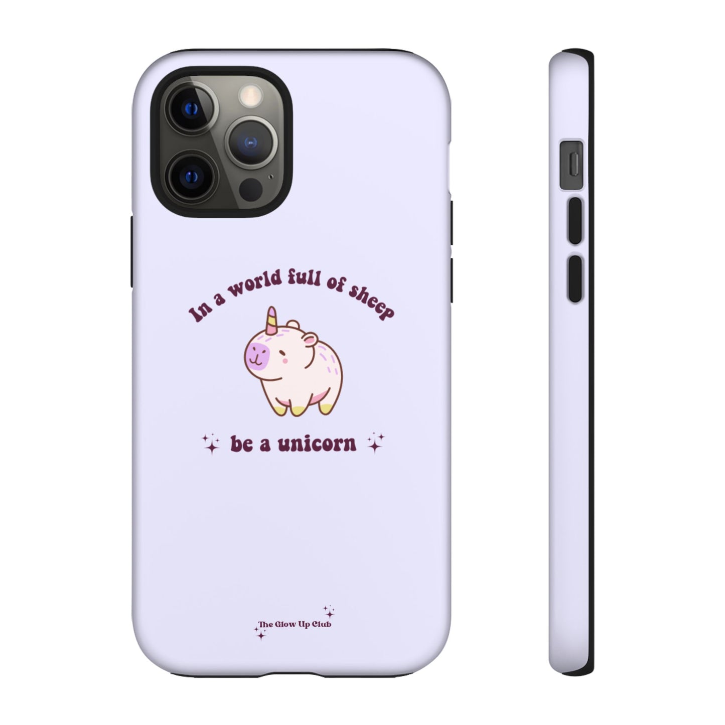 In a world full of sheep purple - tough case