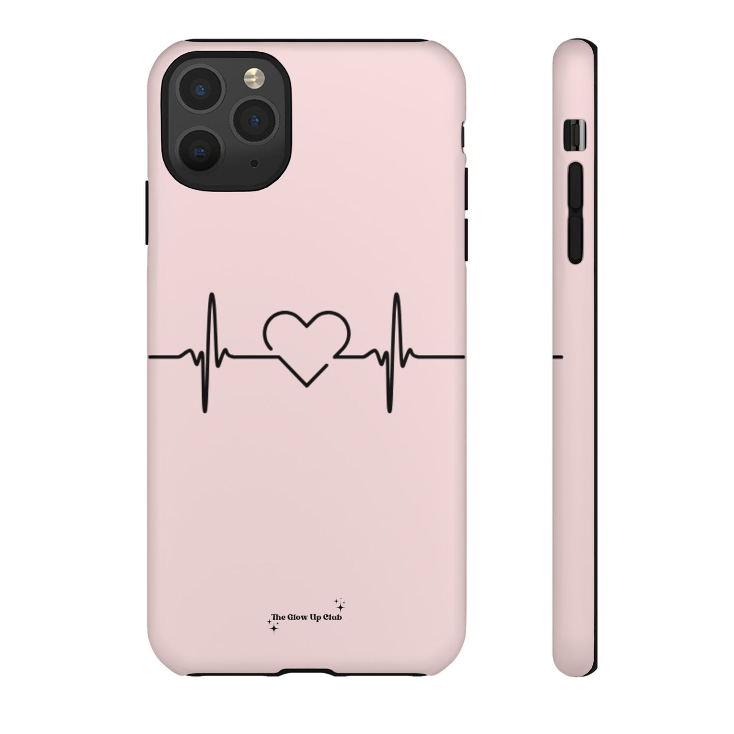 Heart line black - tough case