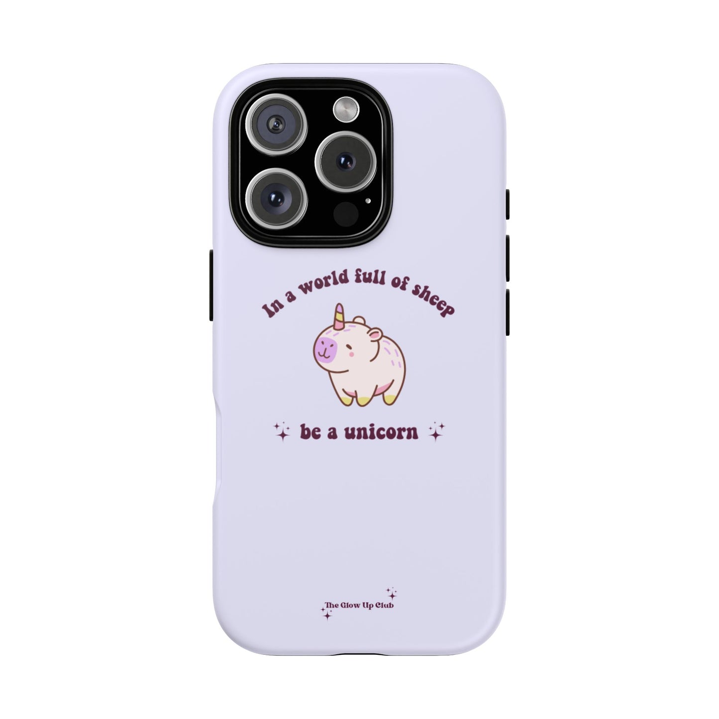 In a world full of sheep purple - tough case