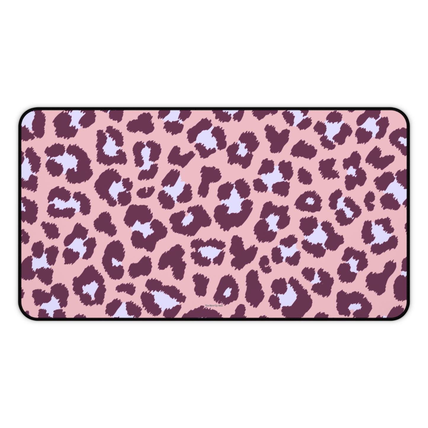 Leopard print purple - Desk Mat