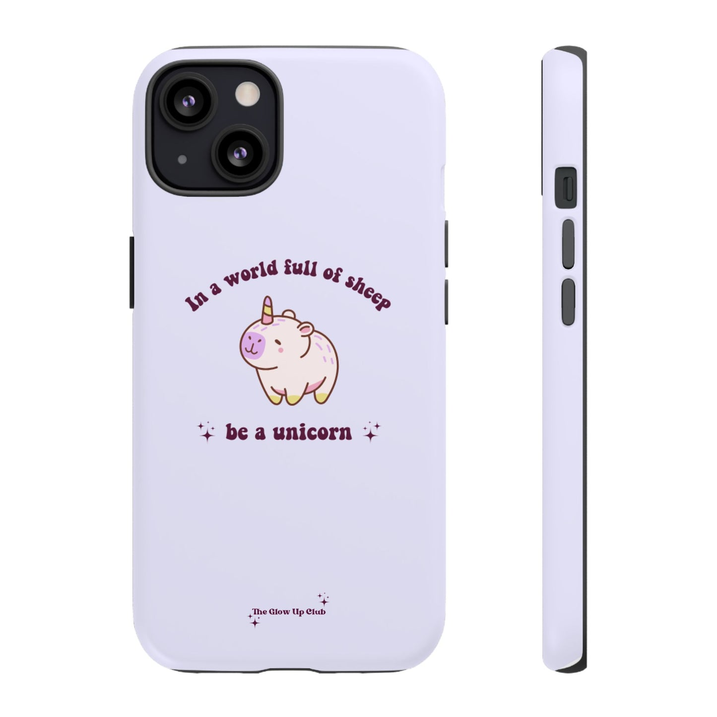 In a world full of sheep purple - tough case