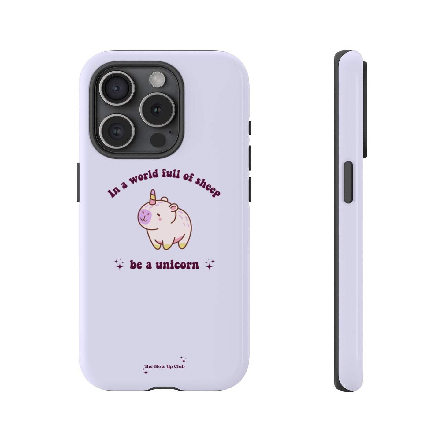 In a world full of sheep purple - tough case