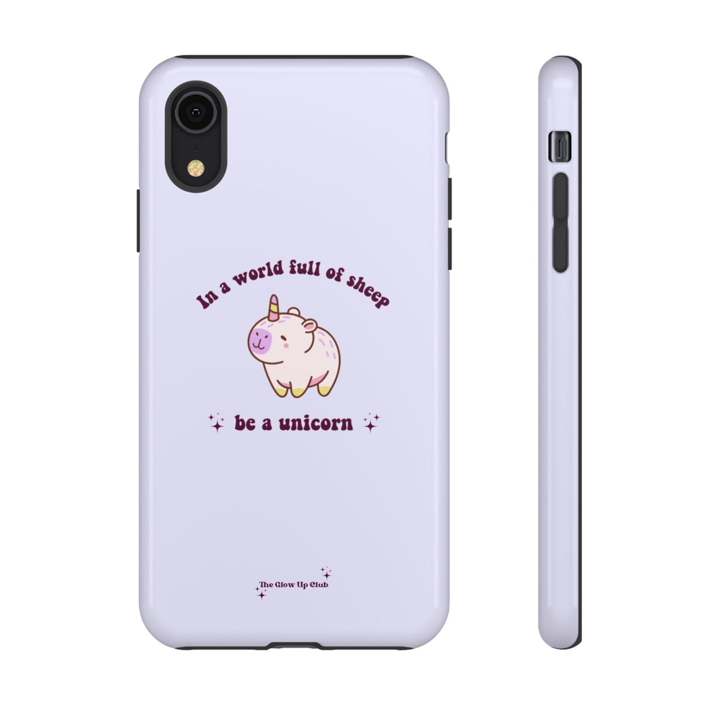 In a world full of sheep purple - tough case